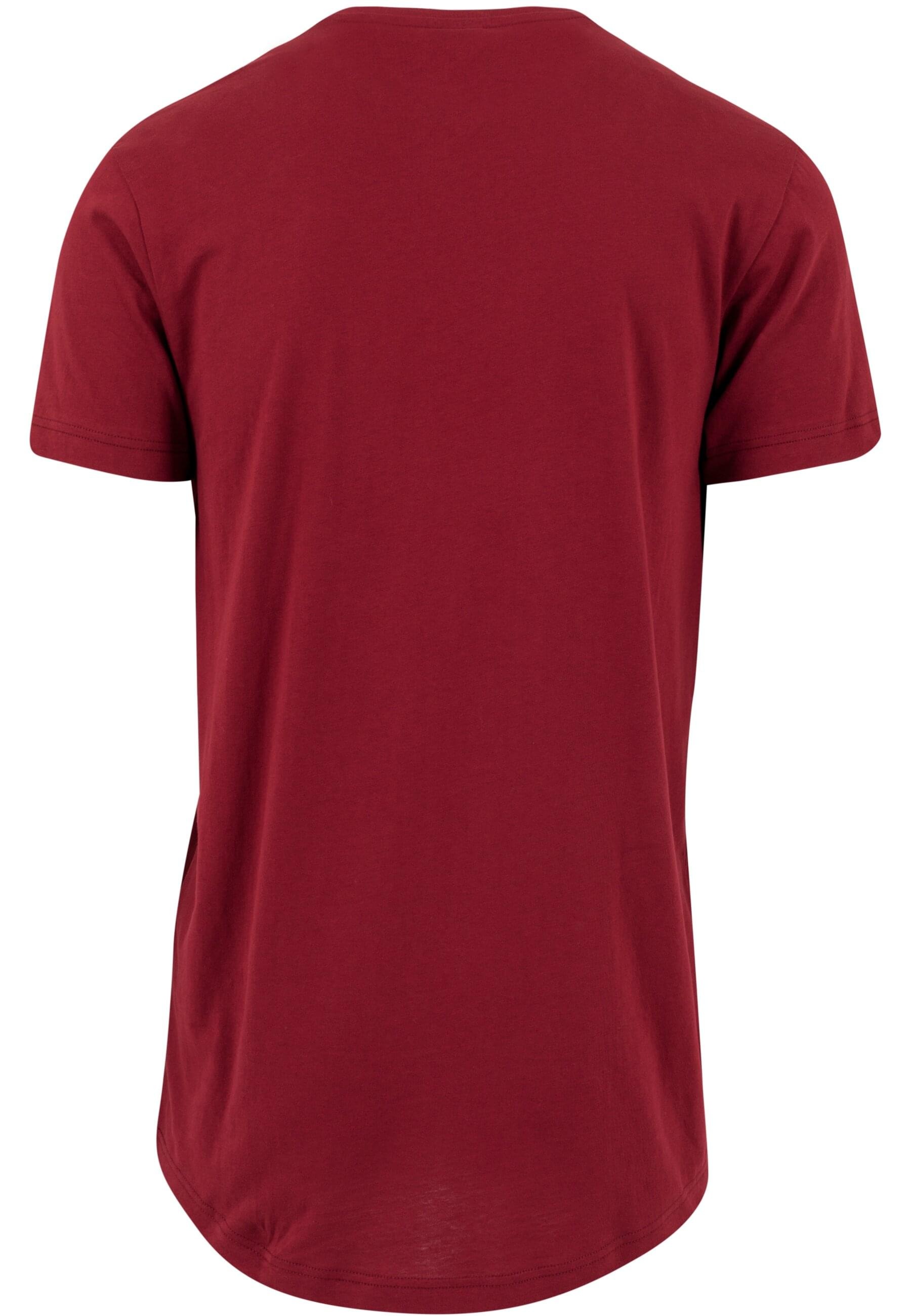 URBAN CLASSICS Kurzarmshirt »Urban Classics Herren Shaped Long Tee«, (1 tlg.)