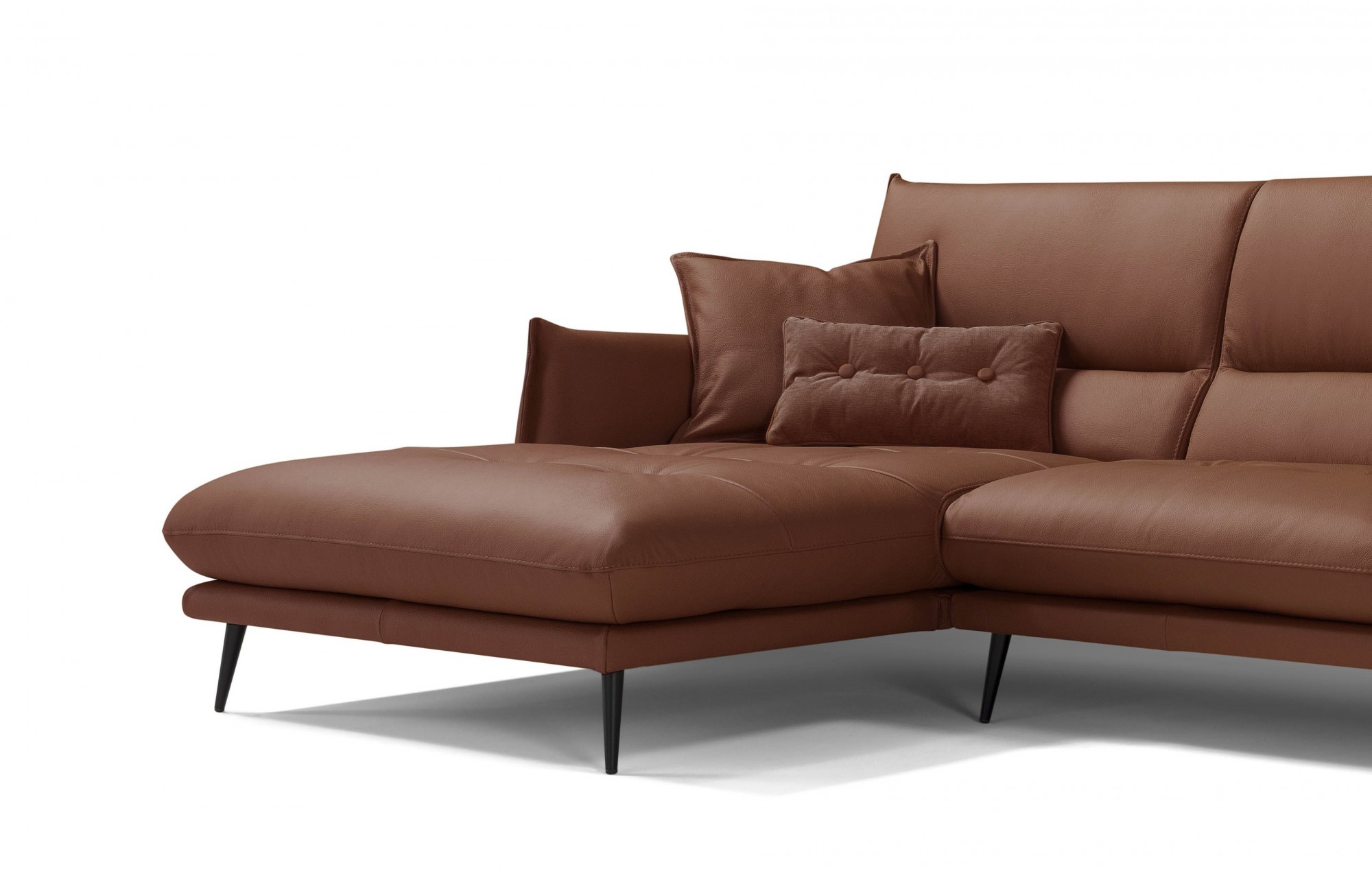 Egoitaliano Ecksofa "FUNNY, hochwertiges und aktuelles Design, bequeme Rück günstig online kaufen