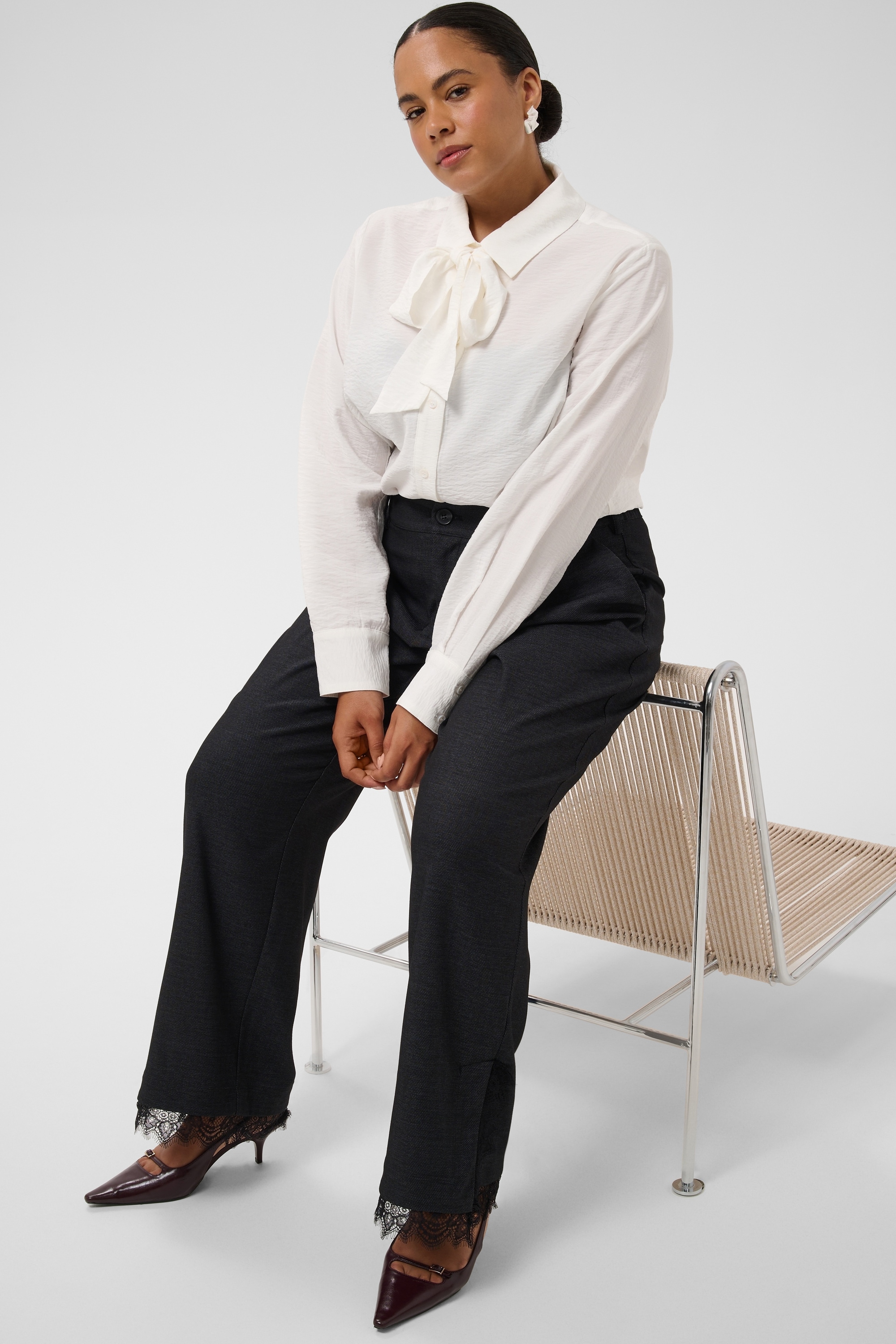 KAFFE Curve Marlene-Hose »Damen Hose KCabby«