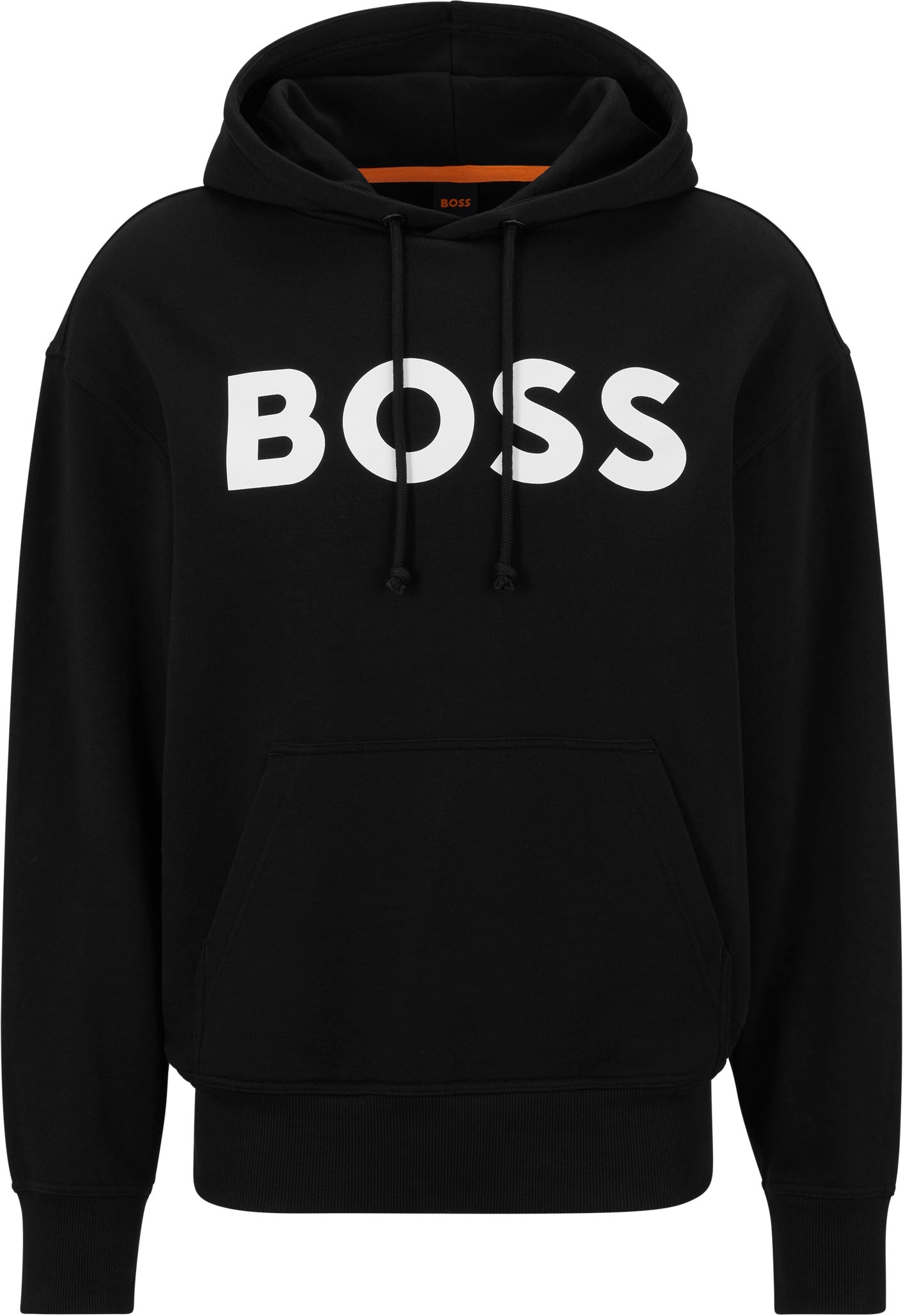 BOSS ORANGE Hoodie »WebasicHood«, mit weißem Logodruck