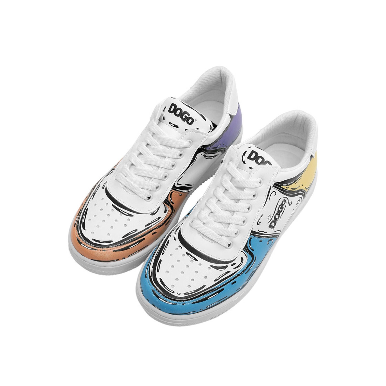 Thumbnail - DOGO Sneaker "Dice Sneakers Dogo Sketch Damen Sneaker / Female", Vegan