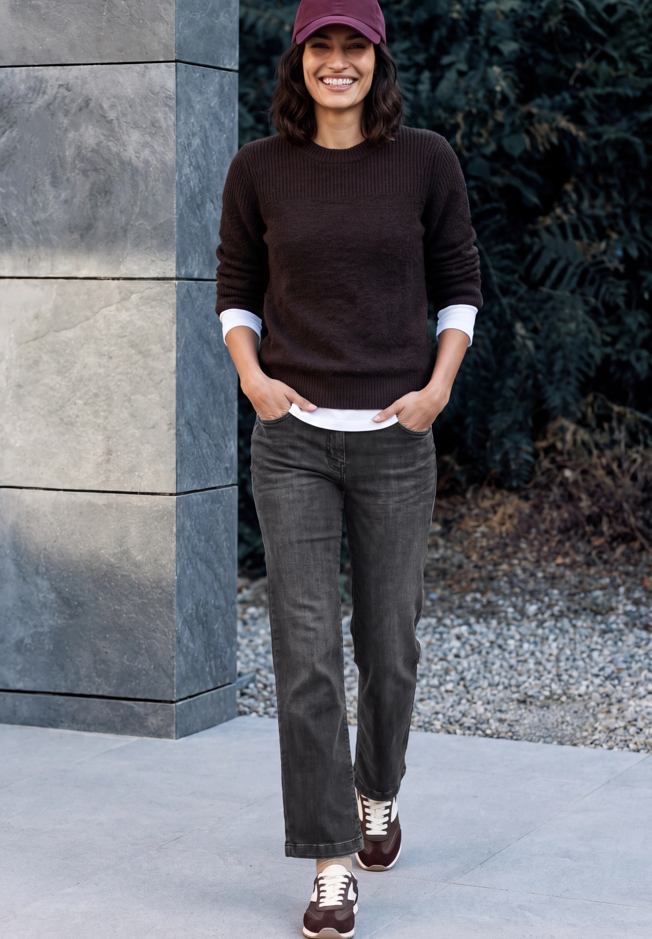 Cecil Loose-fit-Jeans 5-Pocket-Style