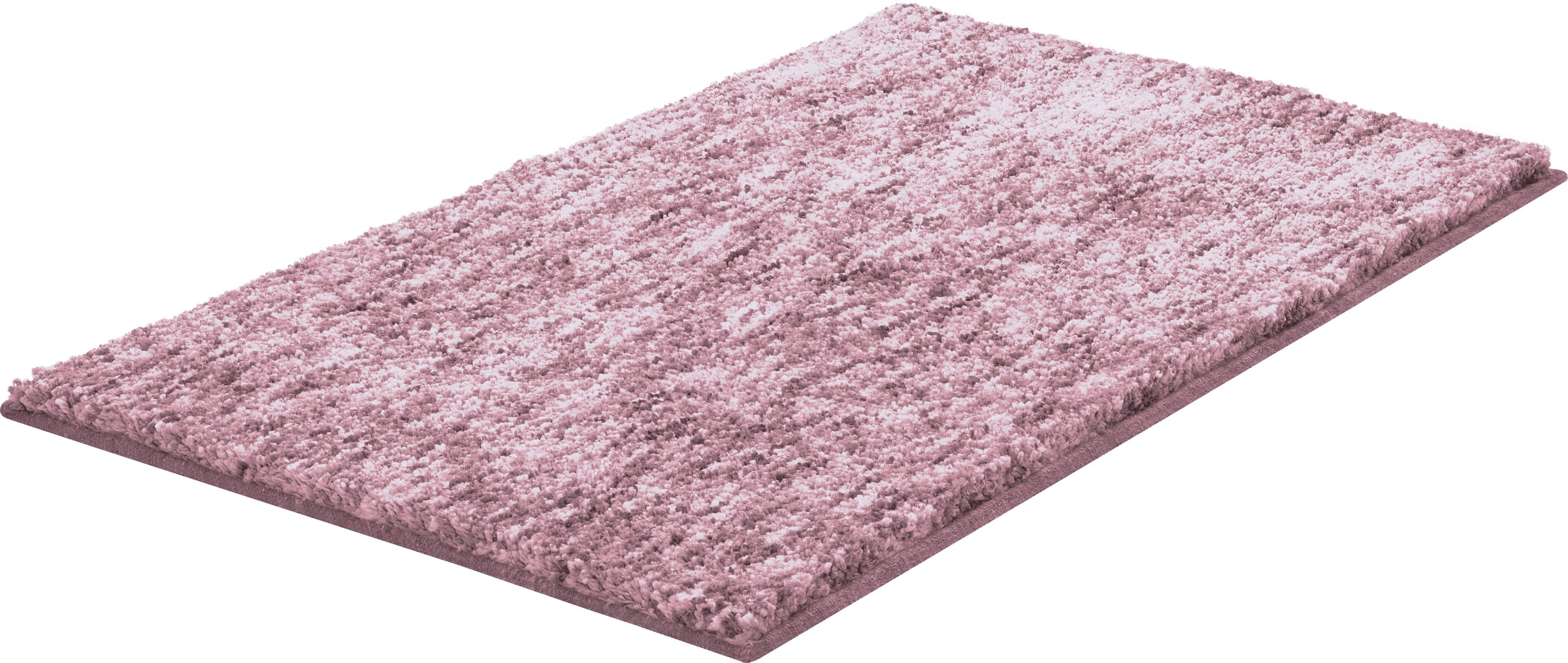 Grund "Mirage" Höhe 27 mm rutschhemmend beschichtet fußbodenheizungsgeeignet besonders dichter Flor, Badematte in Melange-Optik