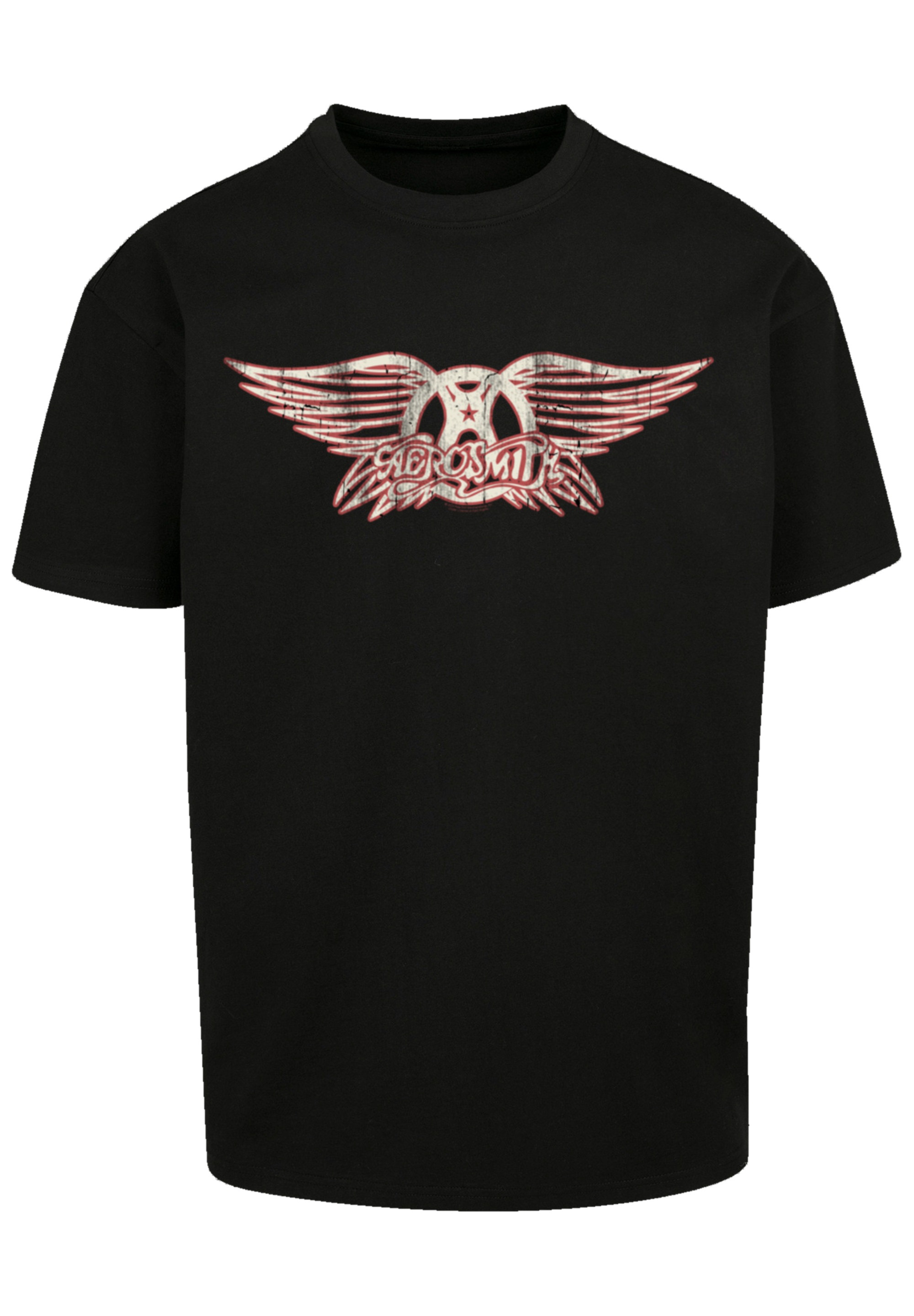 F4NT4STIC T-Shirt "Aerosmith Rock Band Logo", Premium Qualität, Rock-Musik, günstig online kaufen