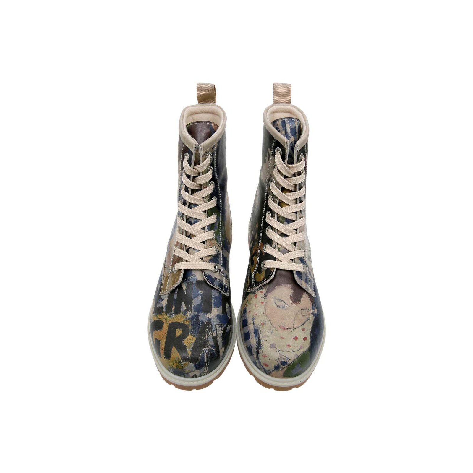 DOGO Schnürboots »Boots Les Peintres Damen Boots / Female«, Vegan