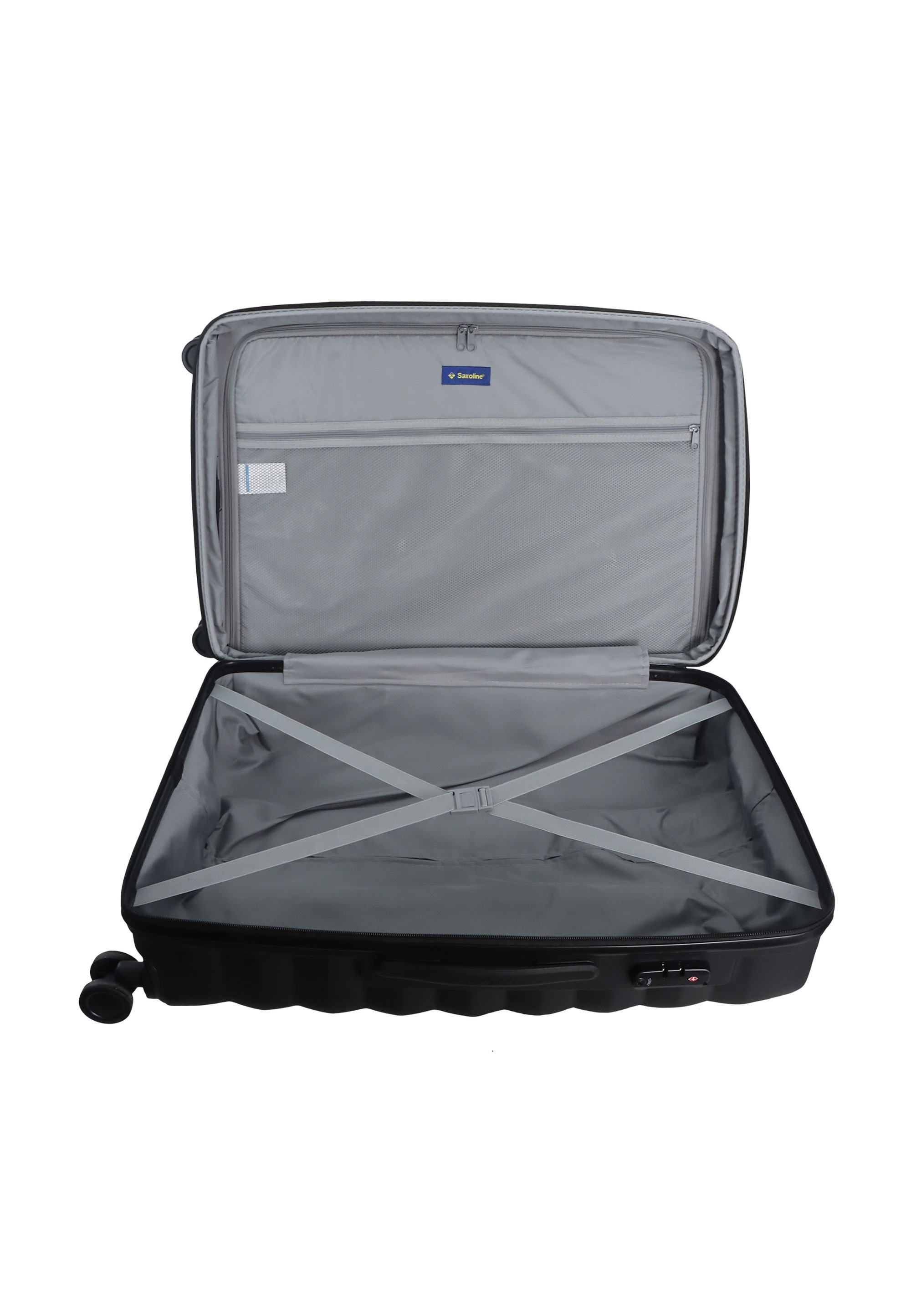 Saxoline® Koffer »Flow«, aus robustem ABS/PC-Material