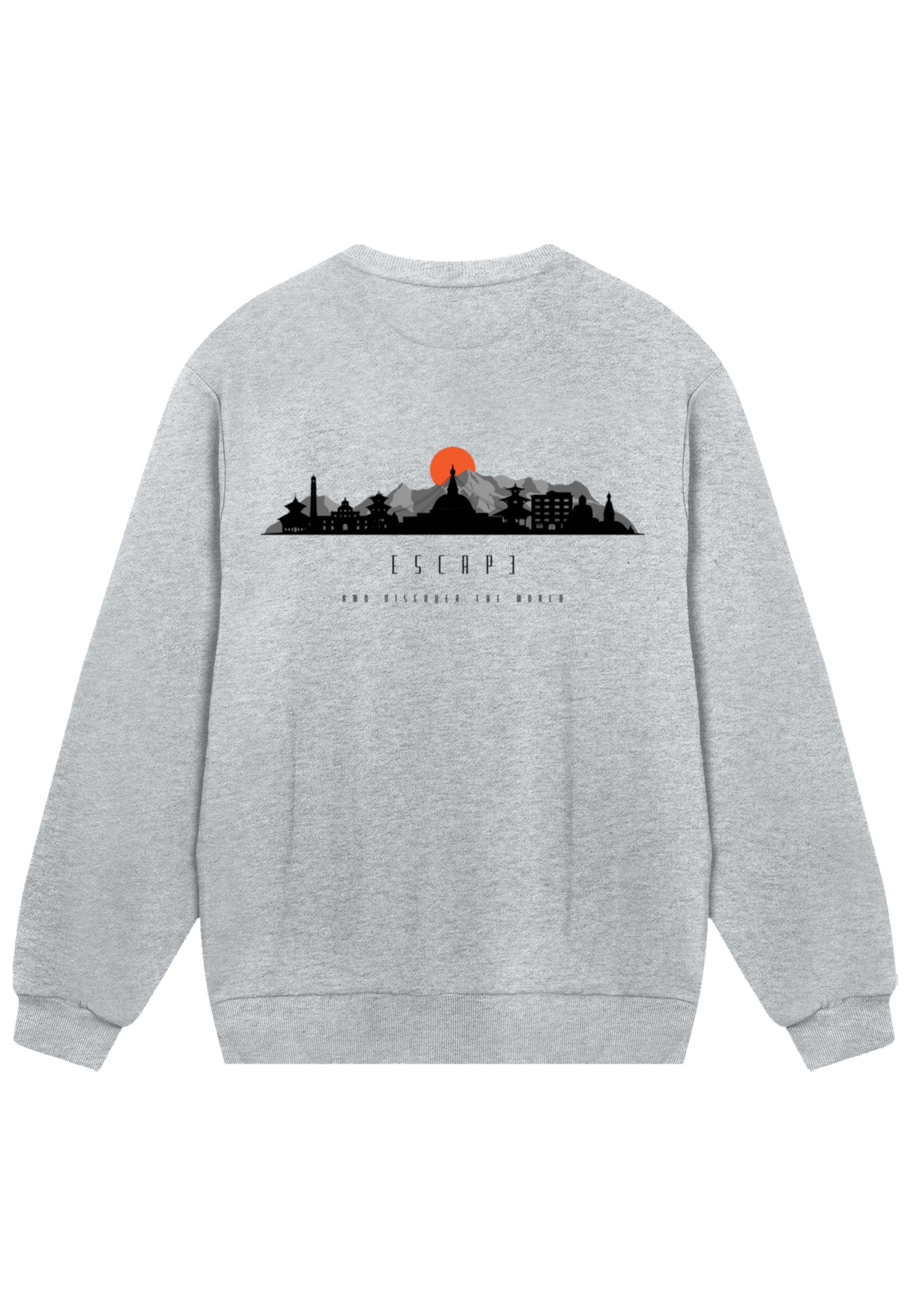 F4NT4STIC Sweatshirt »Escape Discover the World Asian Town«, Premium Qualität, ESCAPE Collection