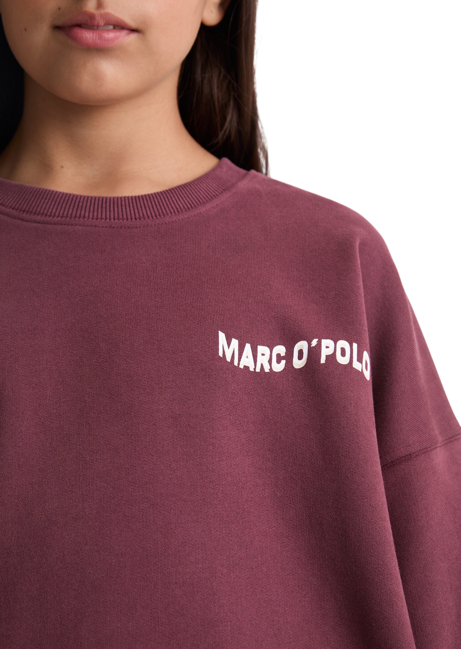 Marc O'Polo Sweatshirt »aus Bio-Baumwolle«