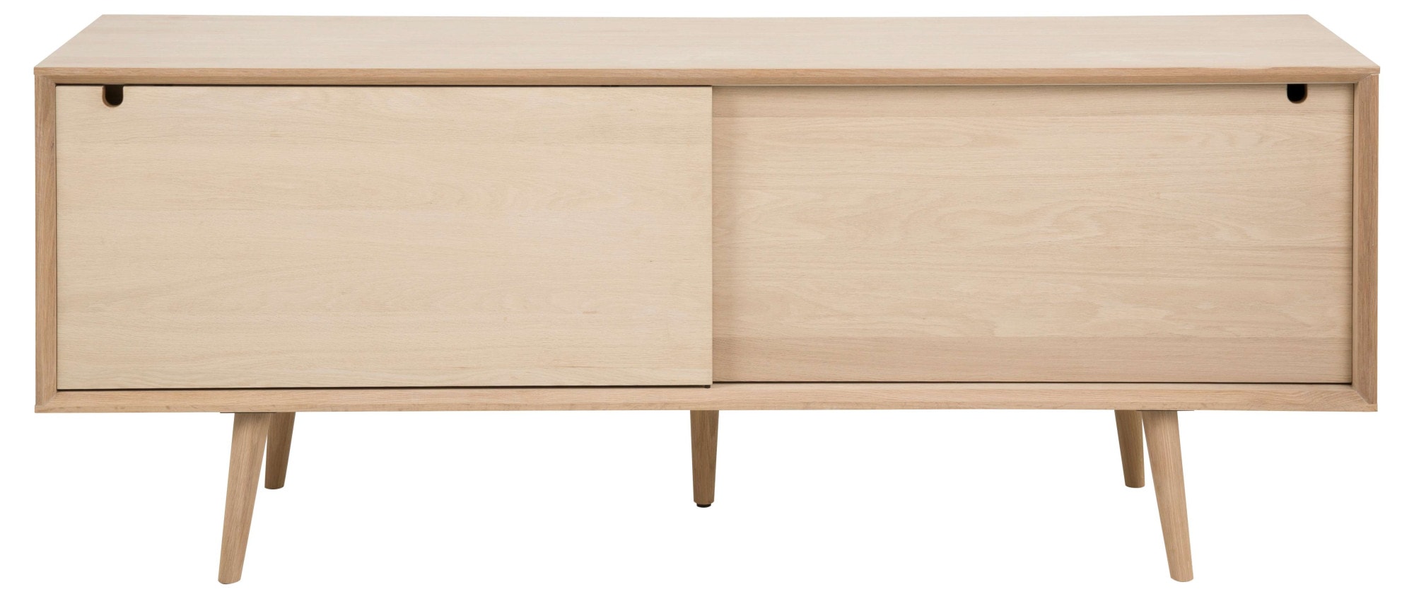 ACTONA GROUP Sideboard "Century" mit 5 Schubladen hinter der Schiebetüren", Eiche/furnier, Schiebetür, B: 180 cm