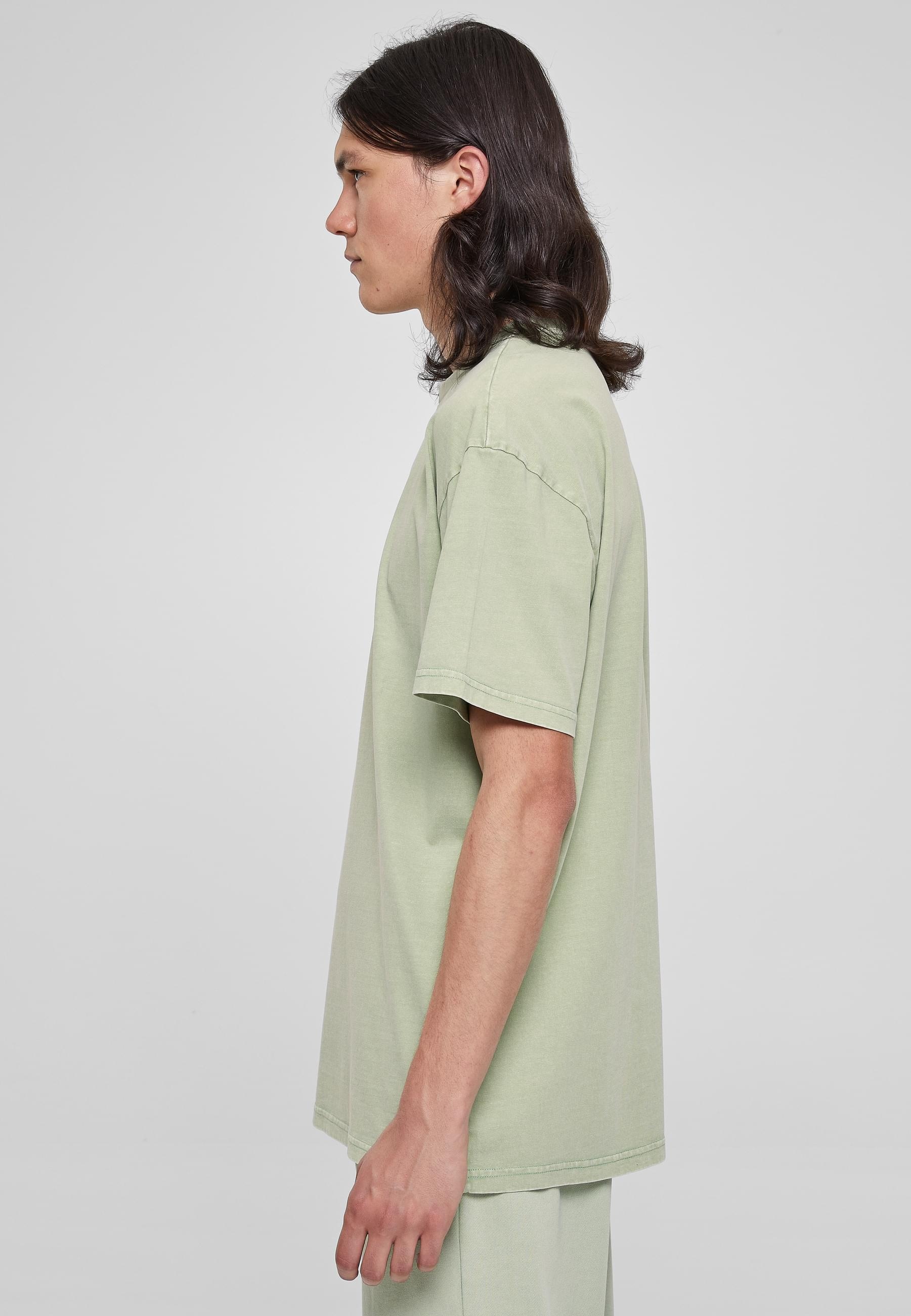 URBAN CLASSICS T-Shirt »Urban Classics Herren Heavy Oversized Acid Wash Tee«, (1 tlg.)