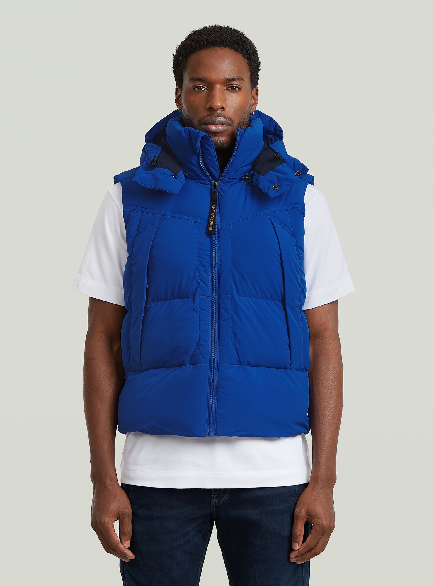 G-STAR Softshellweste "G-Whistler Padded Hooded Weste 2.0" günstig online kaufen