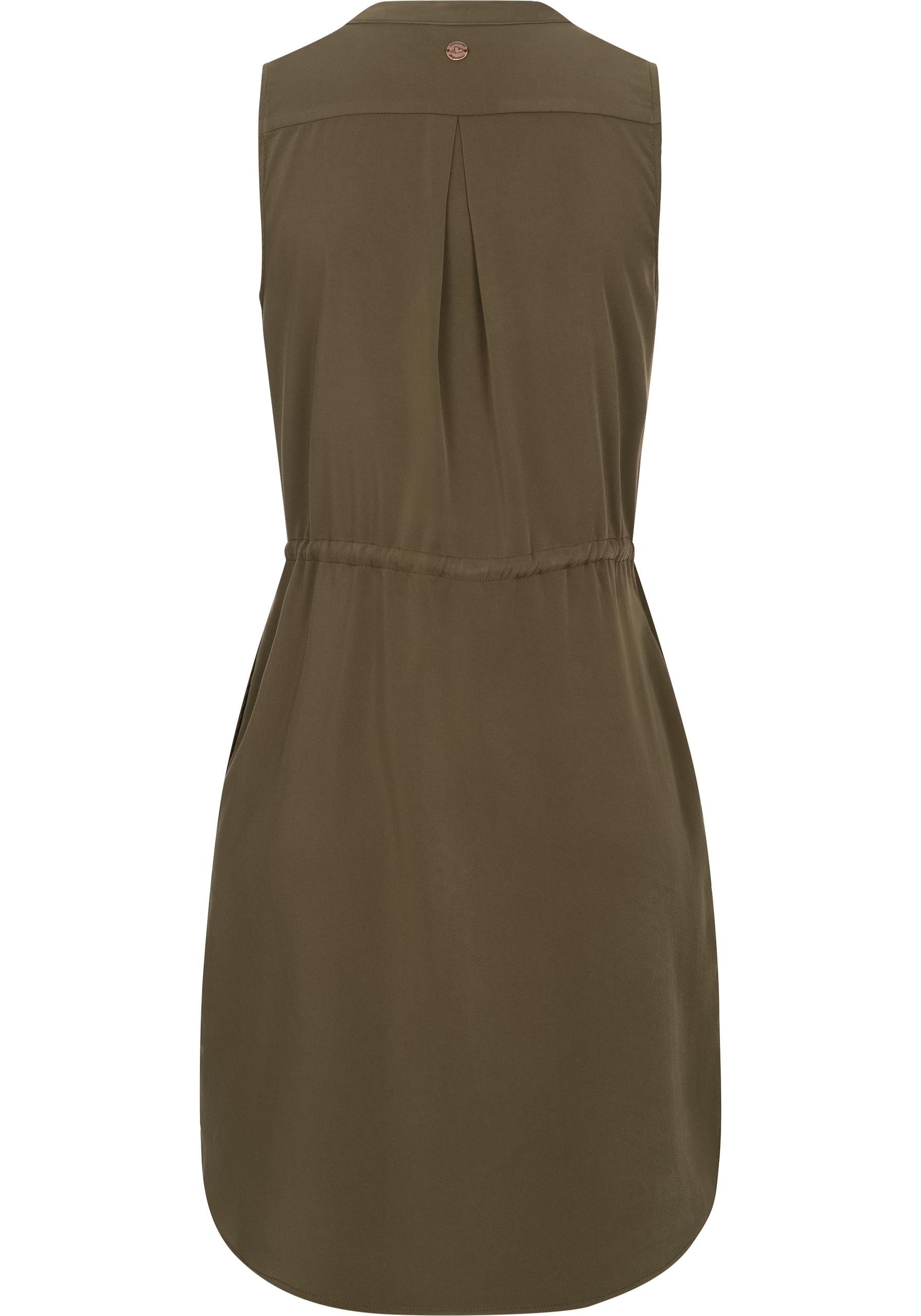 Ragwear Blusenkleid »Roisin«, stylisches Sommerkleid mit Bindeband