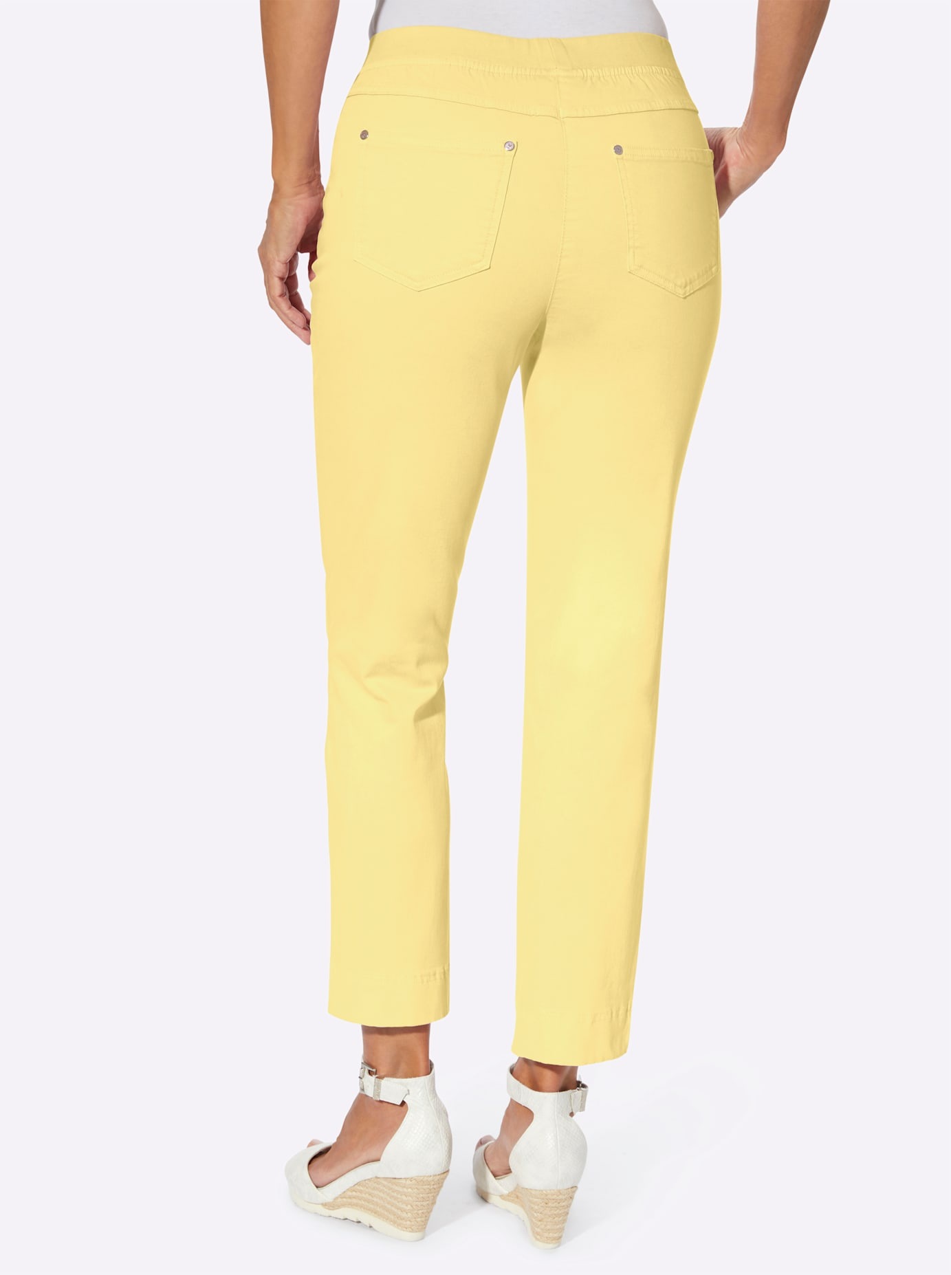 Inspirationen Women's 7/8 Jeans Yellow 36 3