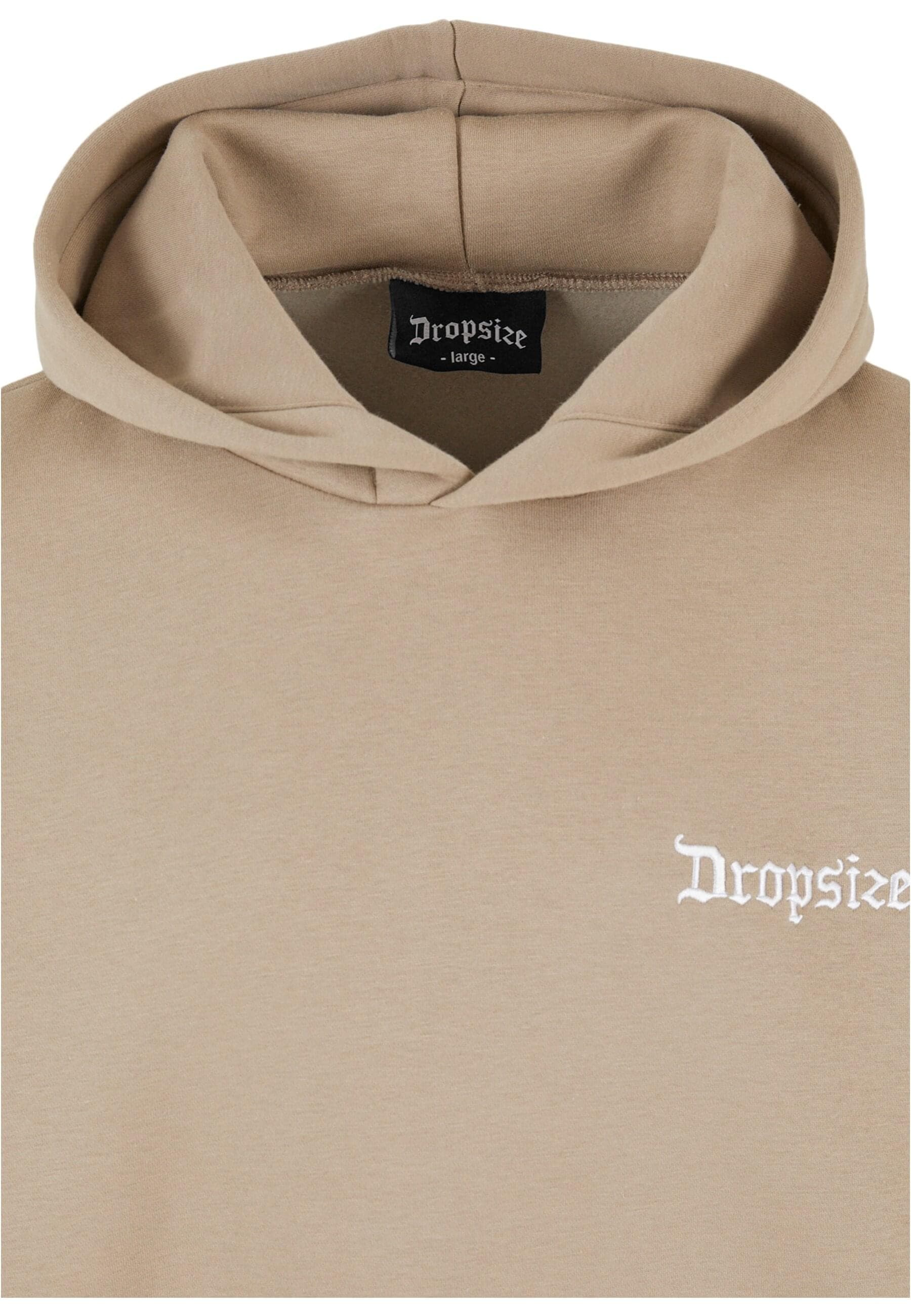 Dropsize Kapuzensweatshirt »Dropsize Herren Heavy Oversize Embo Hoodie«, (1 tlg.)