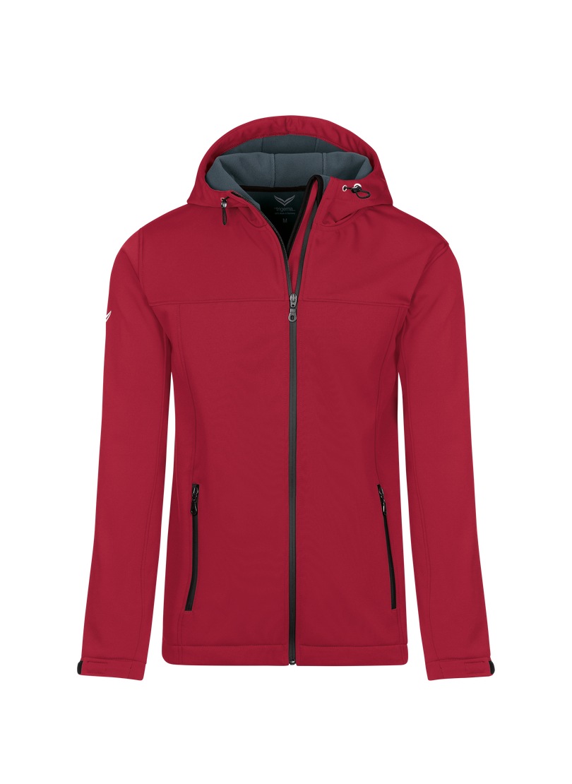 Trigema Softshelljacke "TRIGEMA Klassische Softshell–Kapuzenjacke", (1 St.) günstig online kaufen