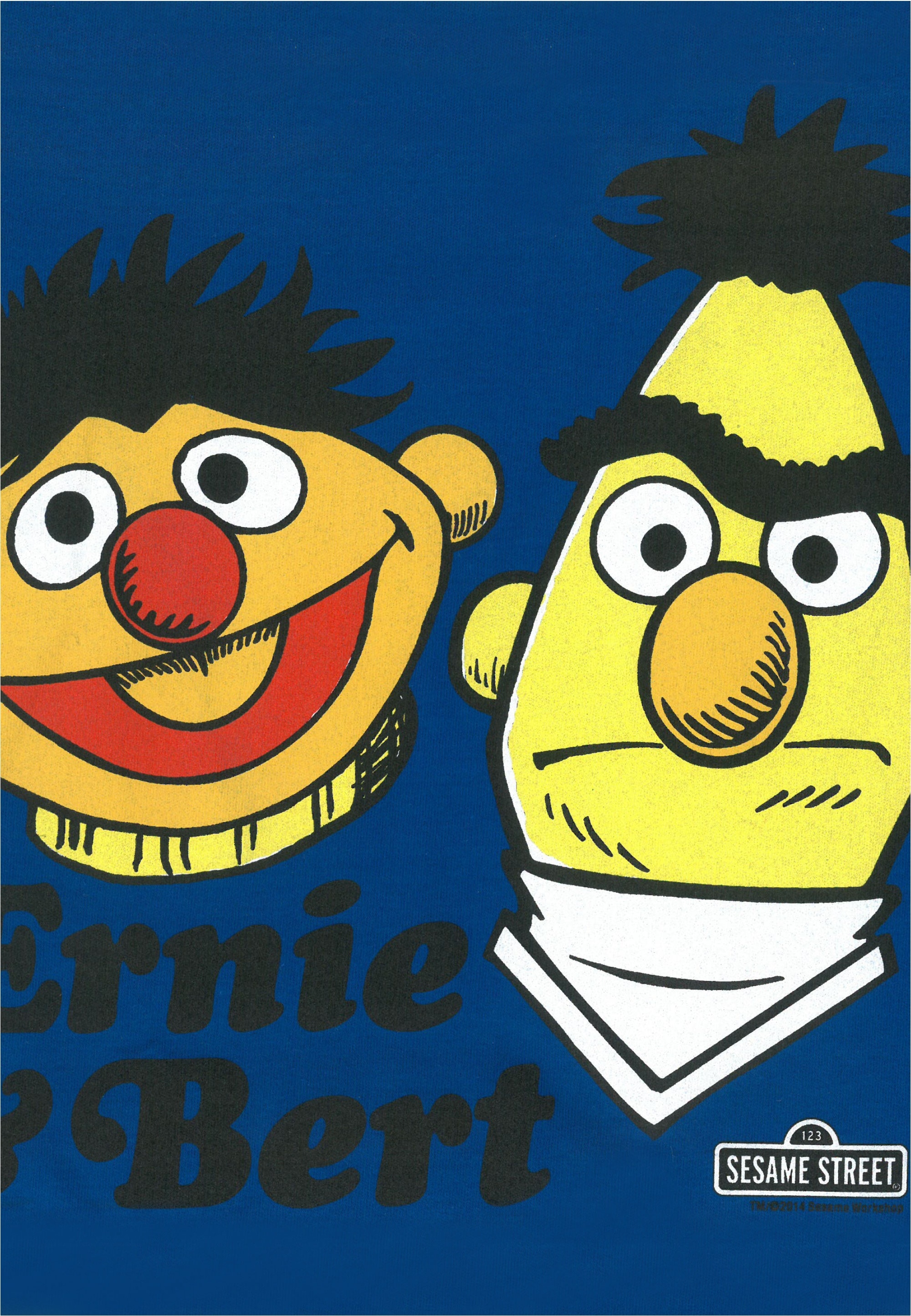 LOGOSHIRT T-Shirt »Ernie und Bert«, mit witzigem Print