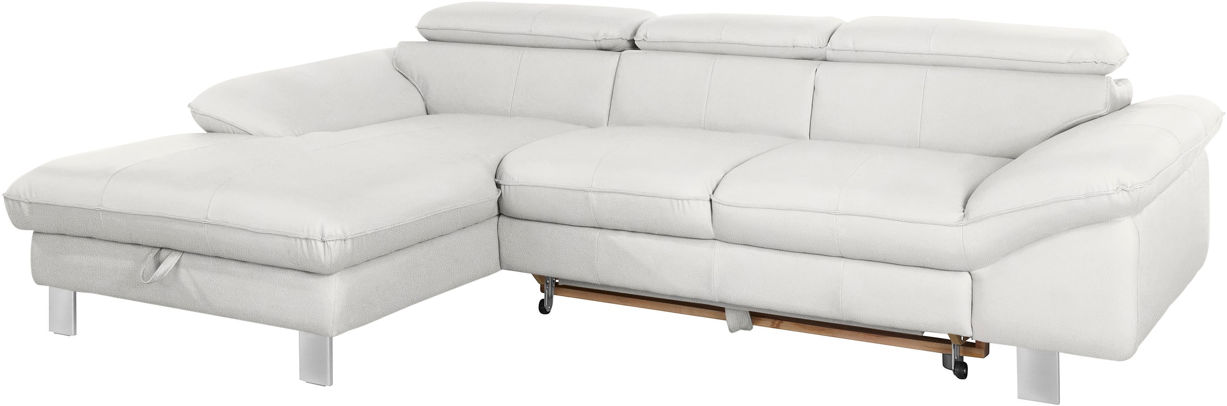 Thumbnail - COTTA Ecksofa "Driver L-Form" mit Kopfteilverstellung, wahlweise mit Bettfunktion & Bettkasten