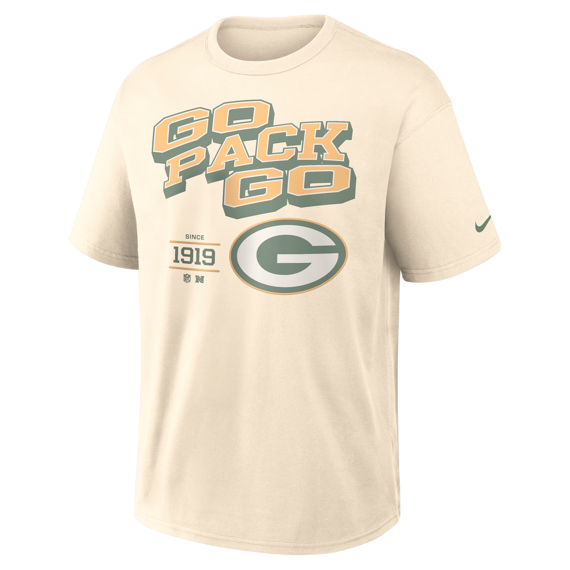 Nike T-Shirt »Nike T-Shirt Green Bay Packers Blown Away Nike SS Loose Fit Tee«
