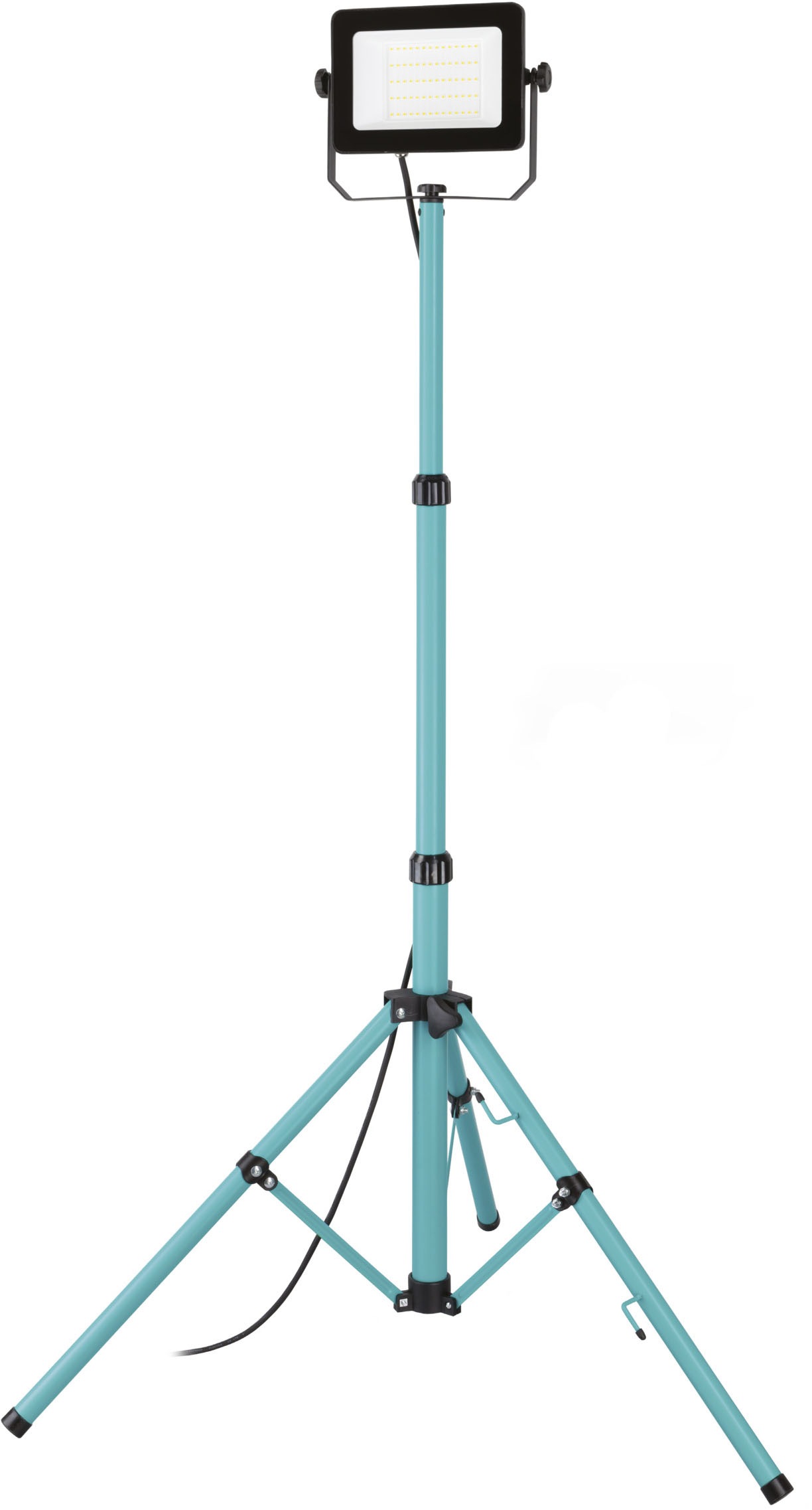 EGLO Deckenstrahler "AVELAR Strahler - Alu, Kunststoff - LED - 52W - IP65", 1, H: 190,5cm, 1 Stk.schwarz, türkis, Badezimmer, Leuchten, Baustrahler,