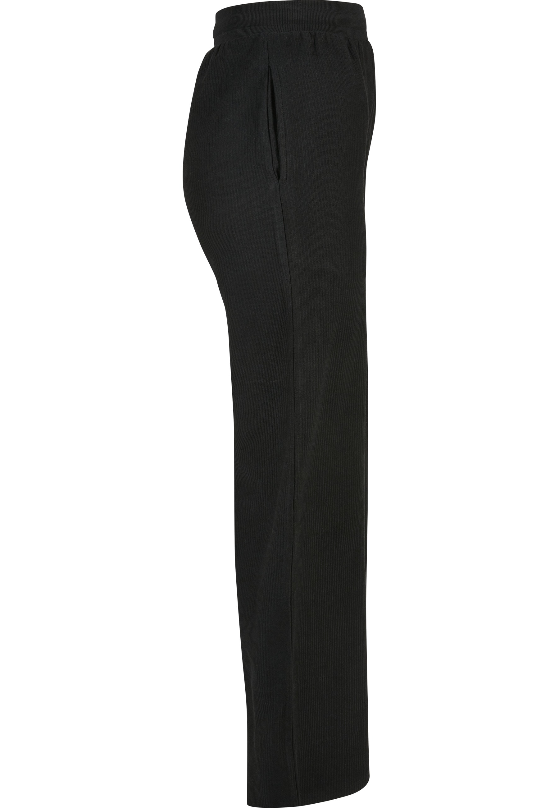 URBAN CLASSICS Jogginghose »Urban Classics Damen Ladies Straight Rib Terry Pants«