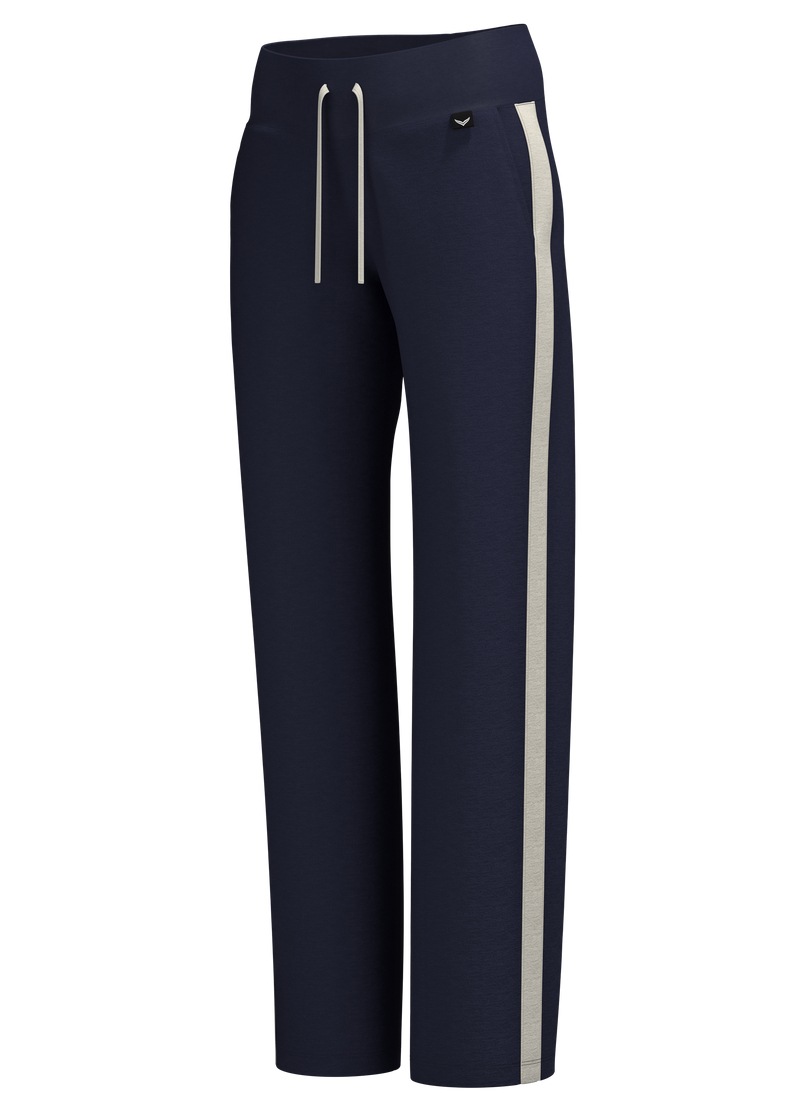 Trigema Jerseyhose »TRIGEMA Jogginghose mit kontrastfarbigen Elementen«