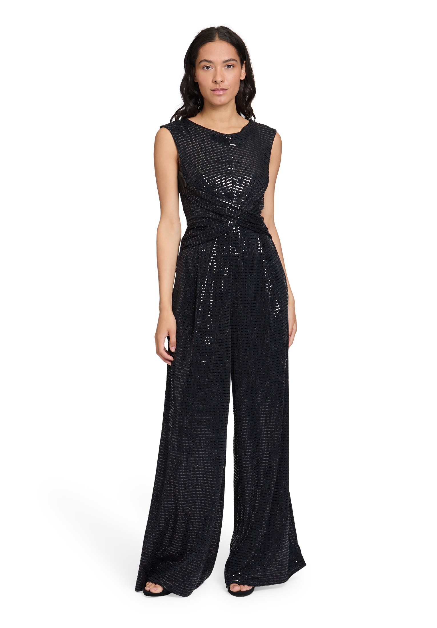 Vera Mont Overall "Damen Jumpsuit im Glitzer-Look", 1 Stk. günstig online kaufen