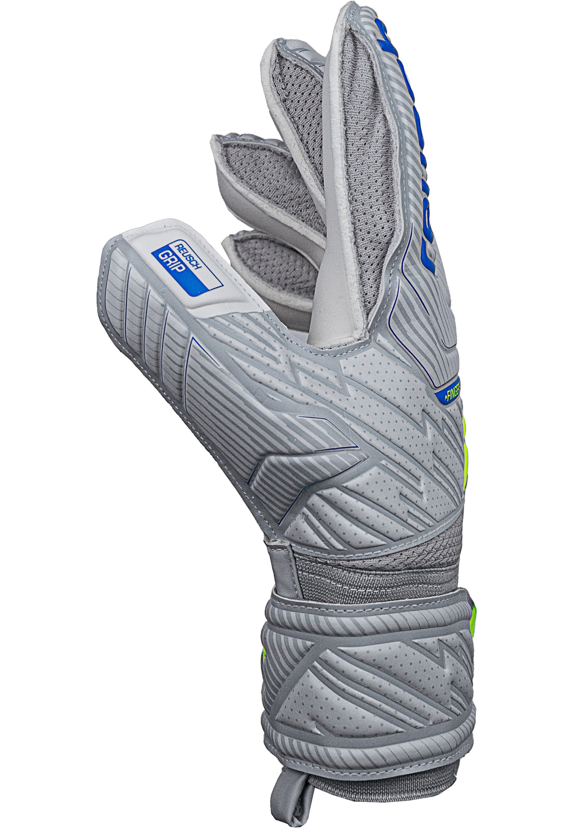 Reusch Torwarthandschuhe »Attrakt Grip Finger Support«, mit praktischem Fingerschutz