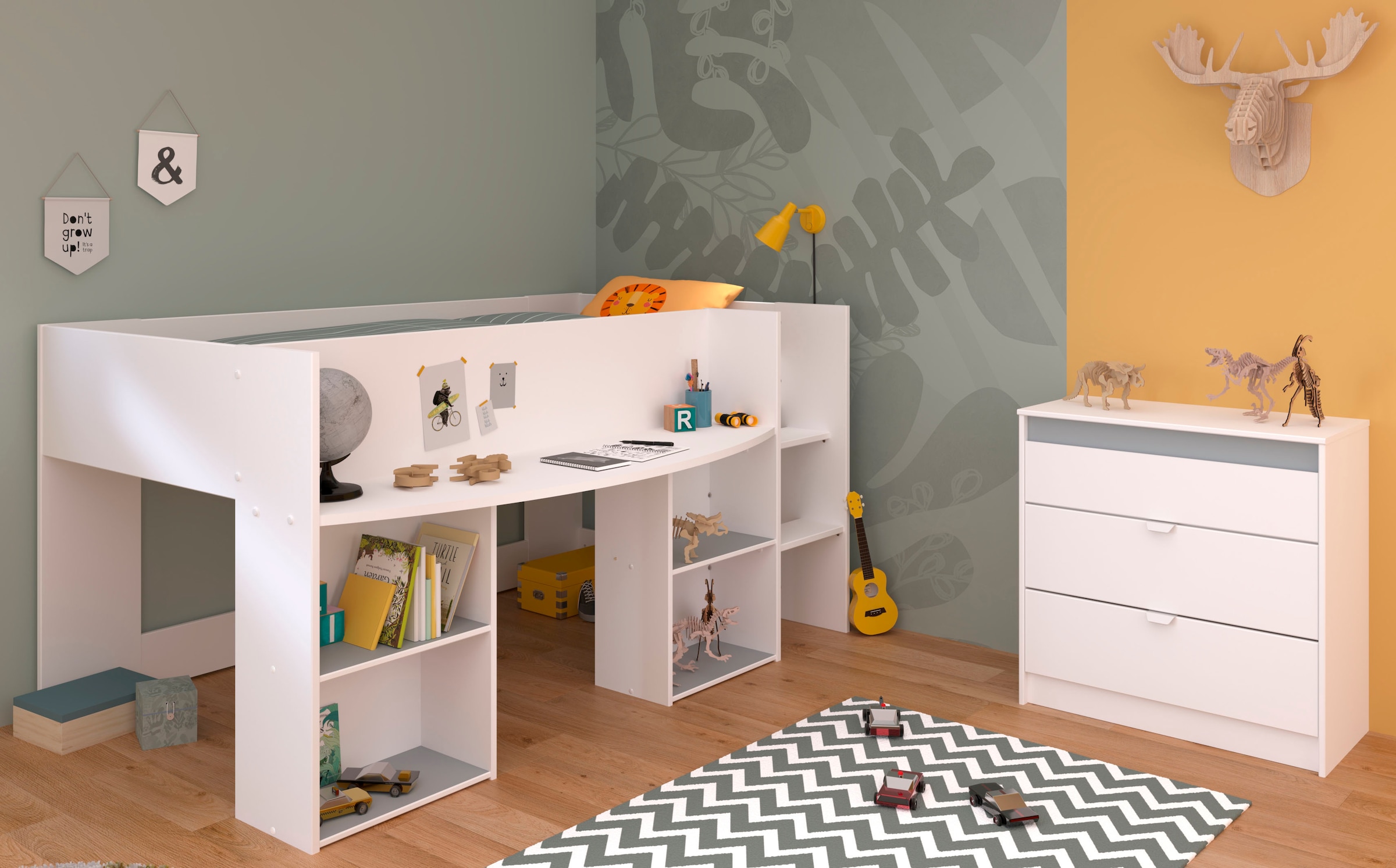 Parisot Jugendzimmer-Set "Pirouette 16" 2 Stk. tlg. günstig online kaufen