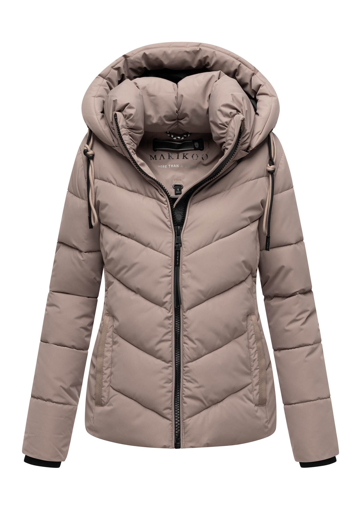 Marikoo Sahnemausii Winter Jacket Taupe Grey M 2