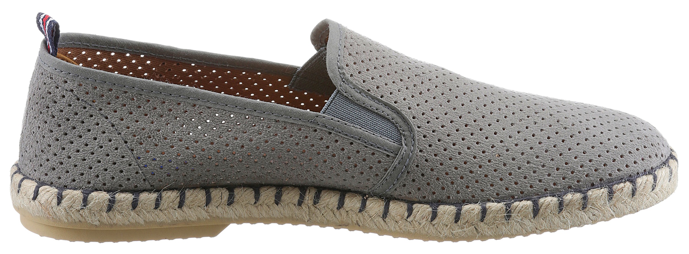 VERBENAS Espadrille »Tom Pacific«, Loafer, Slipper, Sommerschuh, Strandschuh mit Stretcheinsätze