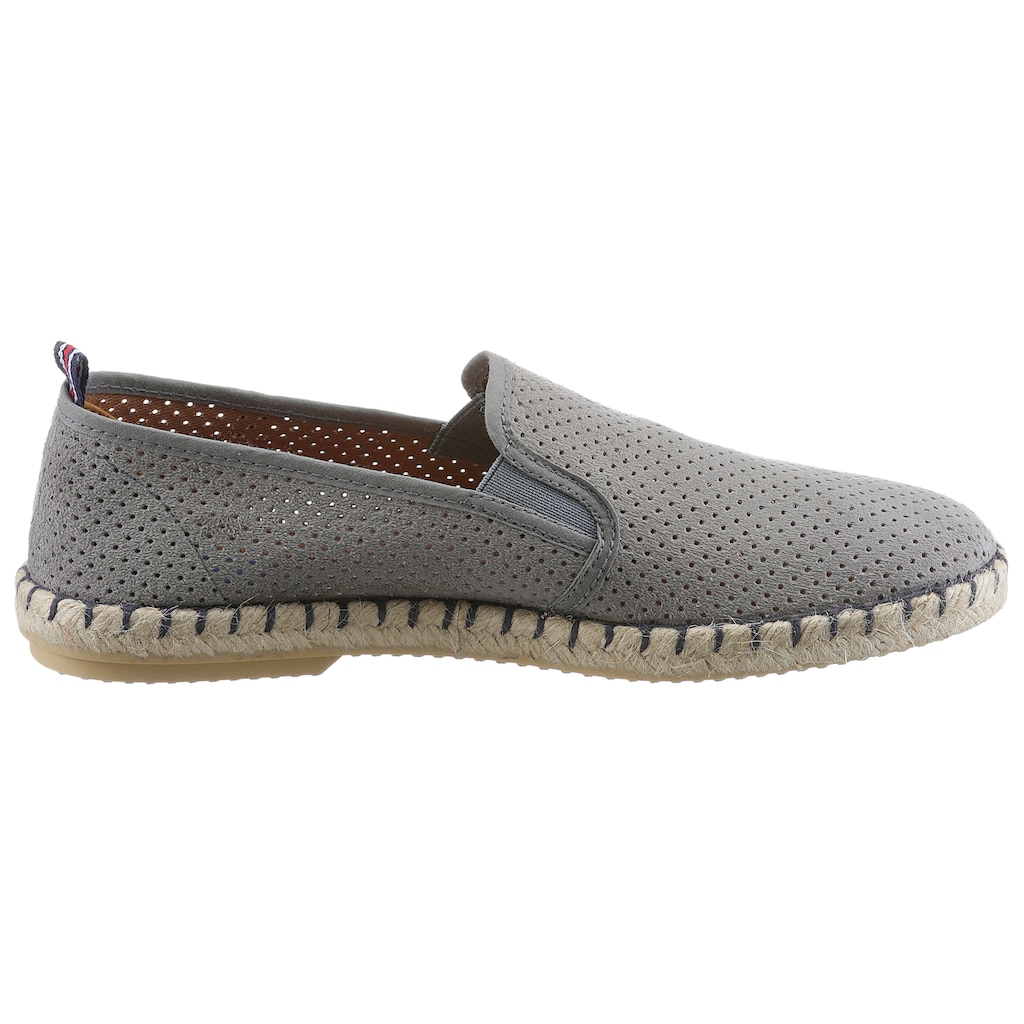 VERBENAS Espadrille »Tom Pacific«, Loafer, Slipper, Sommerschuh, Strandschuh mit Stretcheinsätze