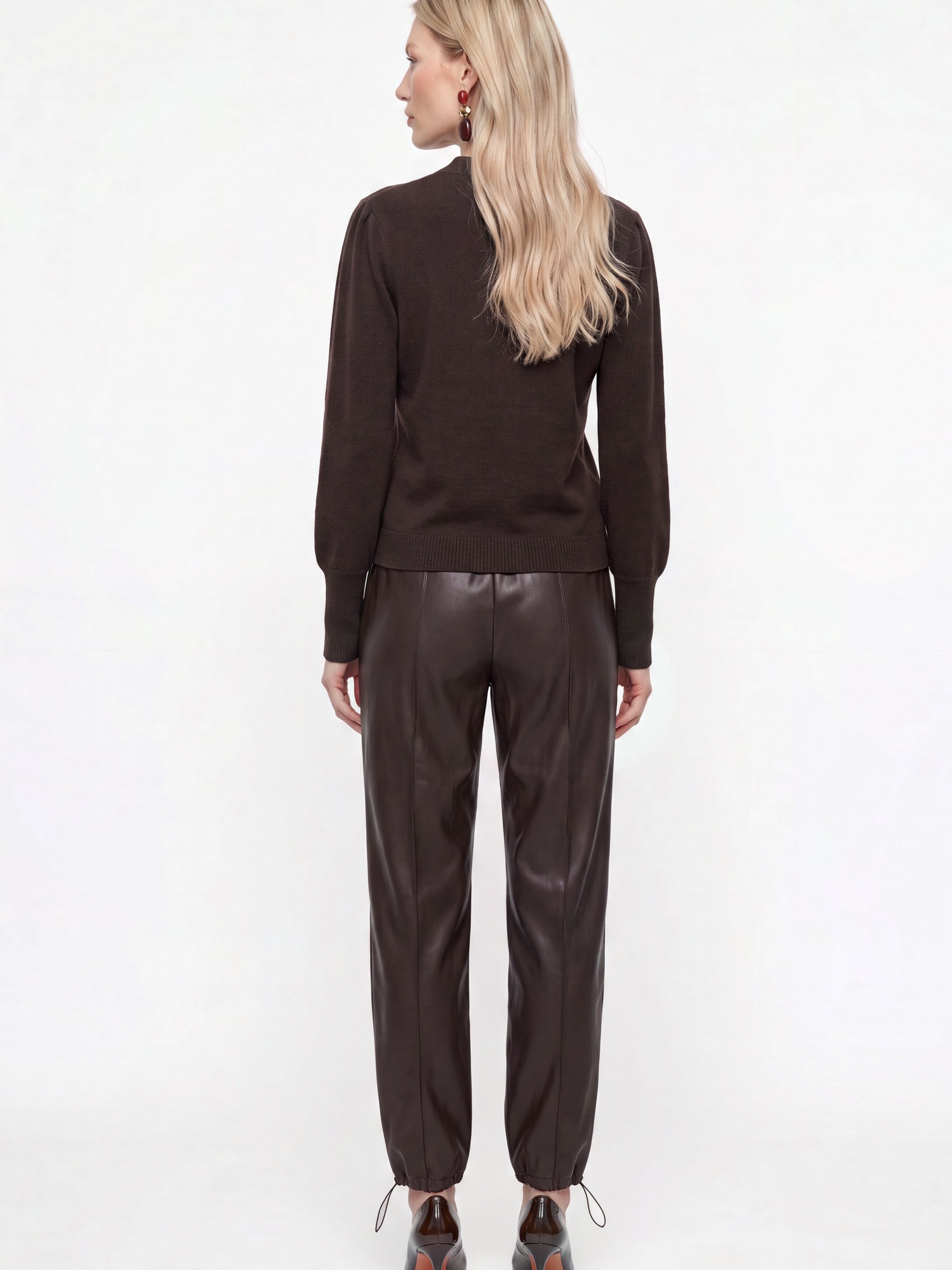 RICHROYAL Lederimitathose »Rich & Royal«