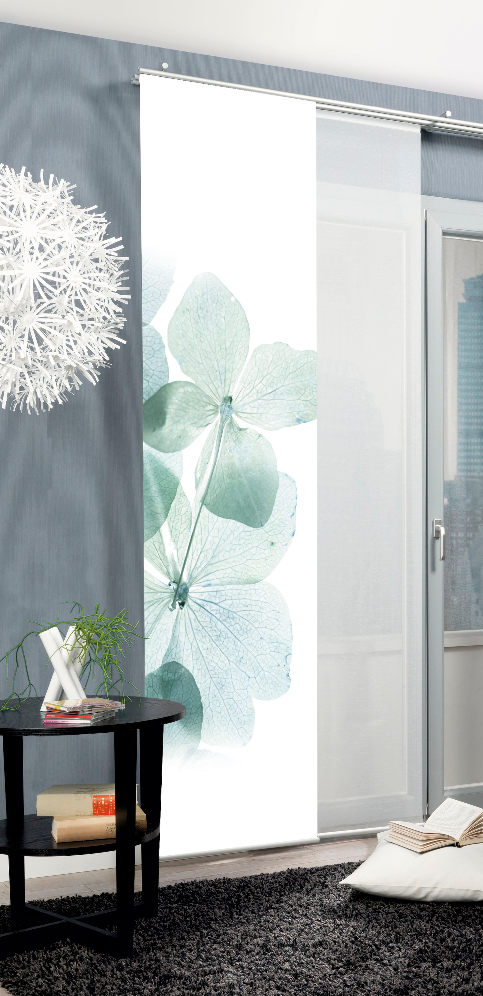 HOME WOHNIDEEN Schiebegardine "BONITA" Paneelwagen 1 Stk. tlg. Schiebegardi günstig online kaufen