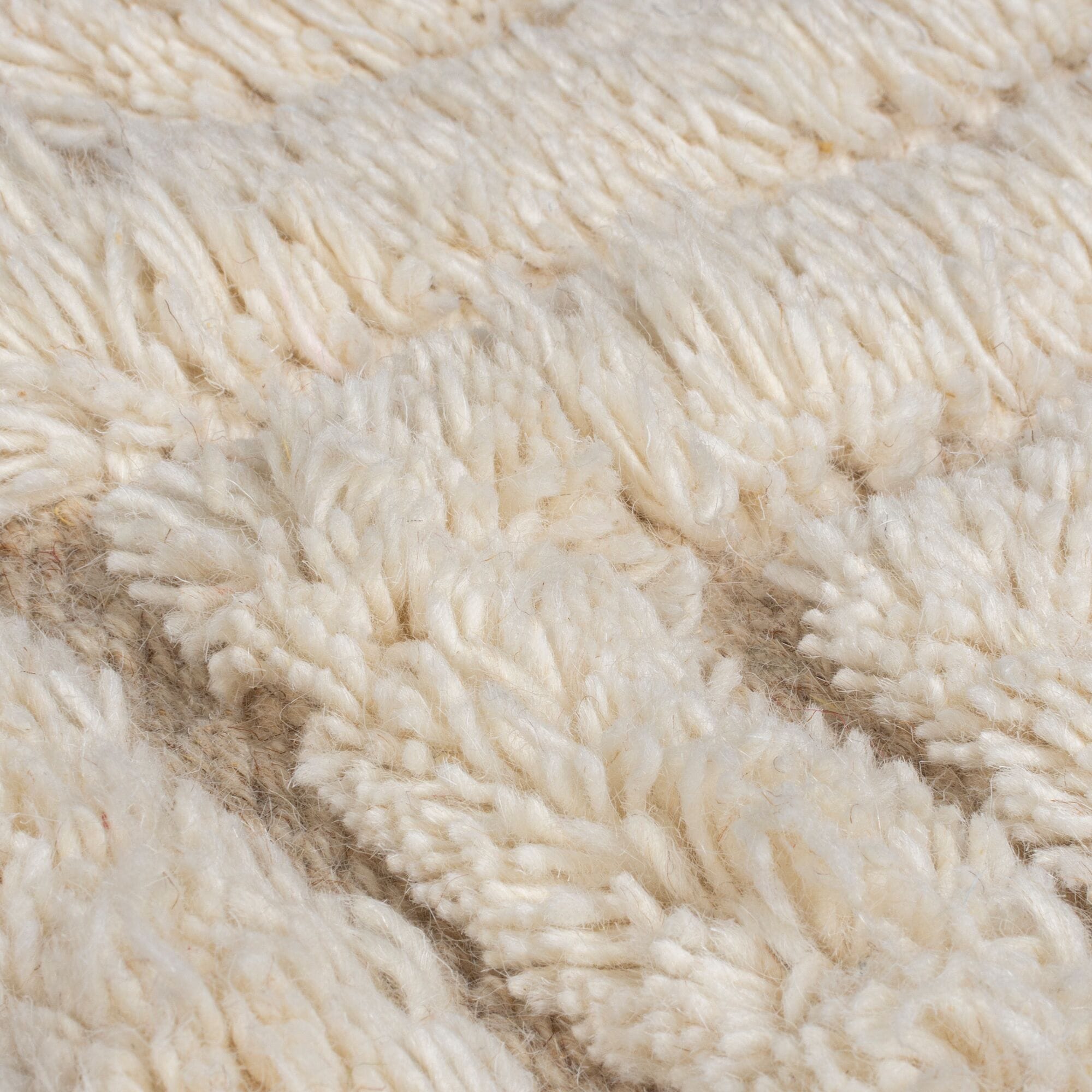 FLAIR RUGS Wollteppich »Greek Key«, rechteckig, 5 mm Höhe, Shaggy Wolle