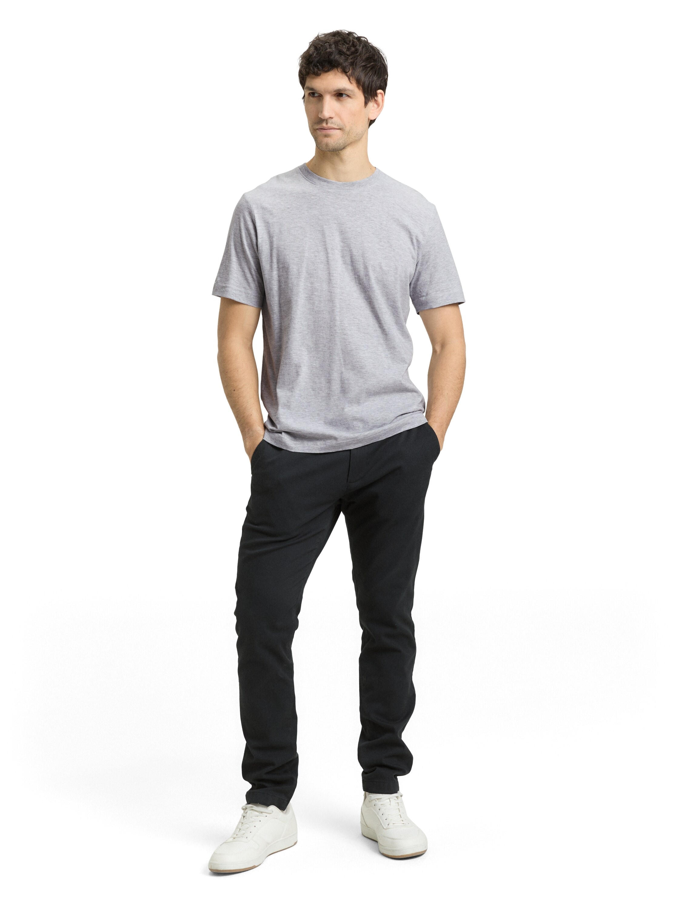 TOM TAILOR T-Shirt Packung, 2 tlg. mit Logo Print