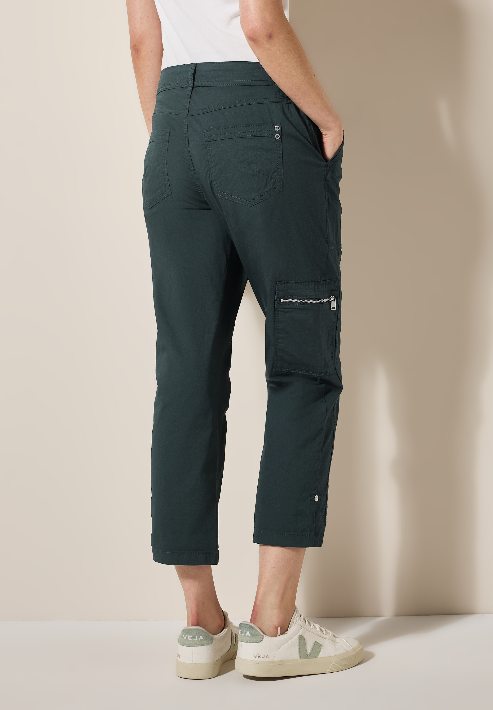 Cecil Cargohose, aus Baumwolle mit Stretchanteil
