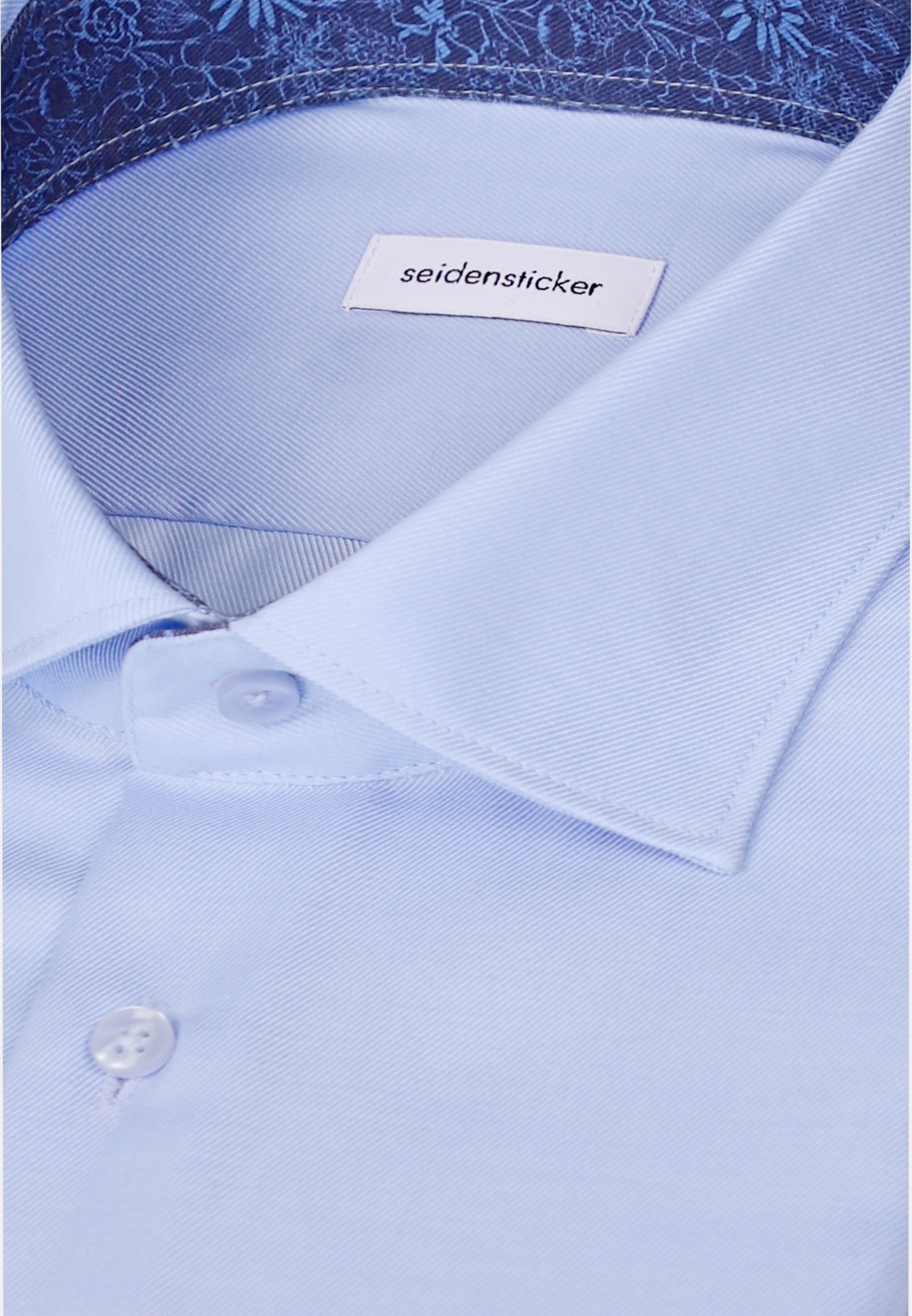 seidensticker Businesshemd »Schwarze Rose« Slim 1/1 Kentkragen Uni
