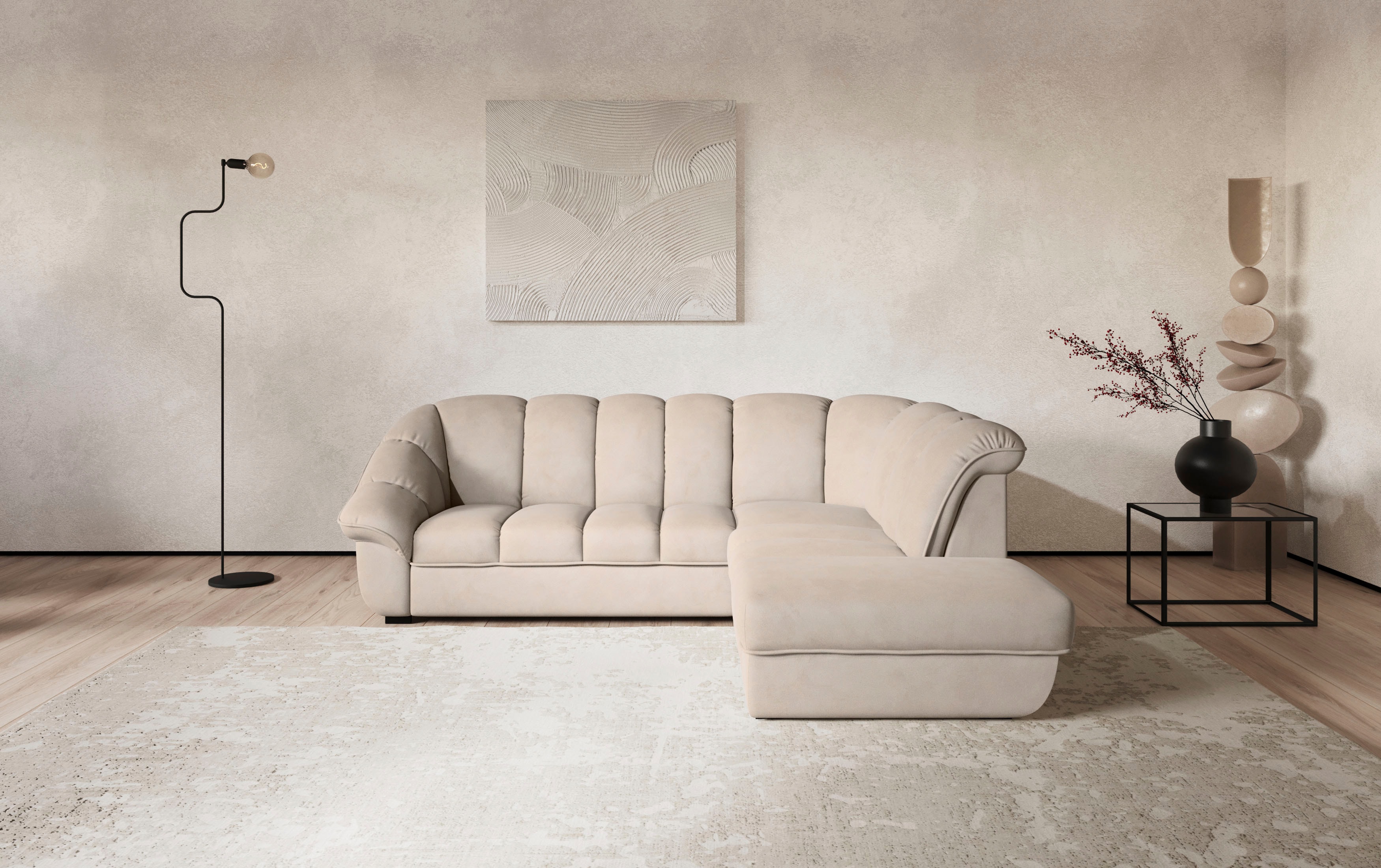COTTA Ecksofa "Mado, Breite 260 cm" verschiedene Sofas individuell kombinierbar