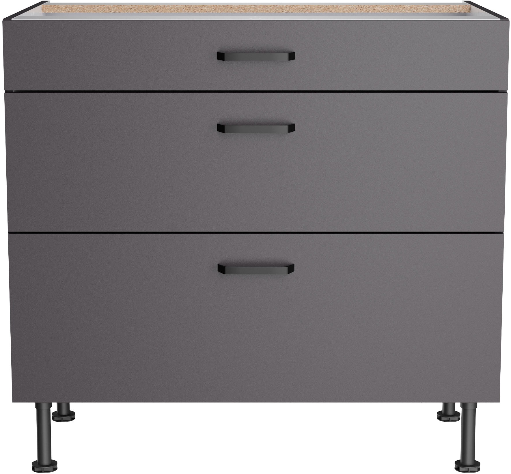 KOCHSTATION Unterschrank "KS-Paula" 90 cm breit, 87 cm hoch, mit 1 Schubkas günstig online kaufen