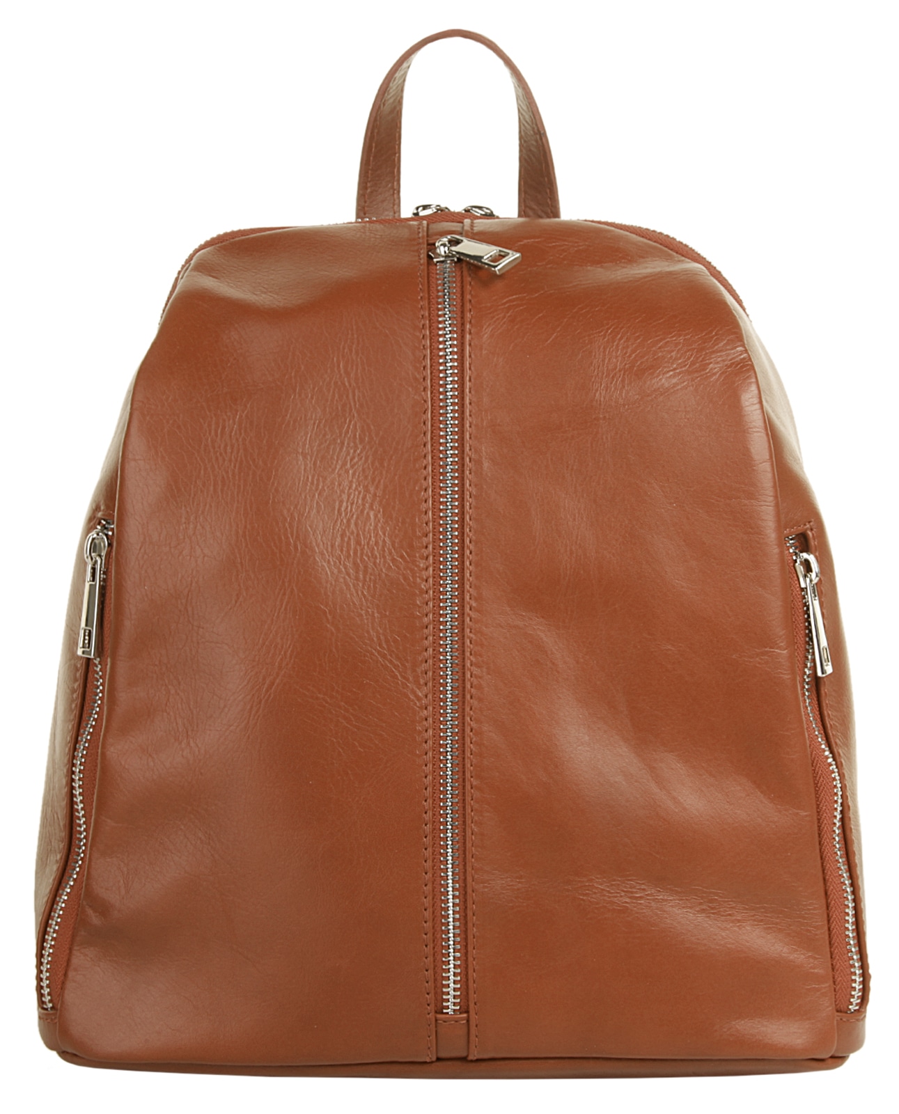 Samantha Look Cityrucksack, echt Leder, Made in Italy