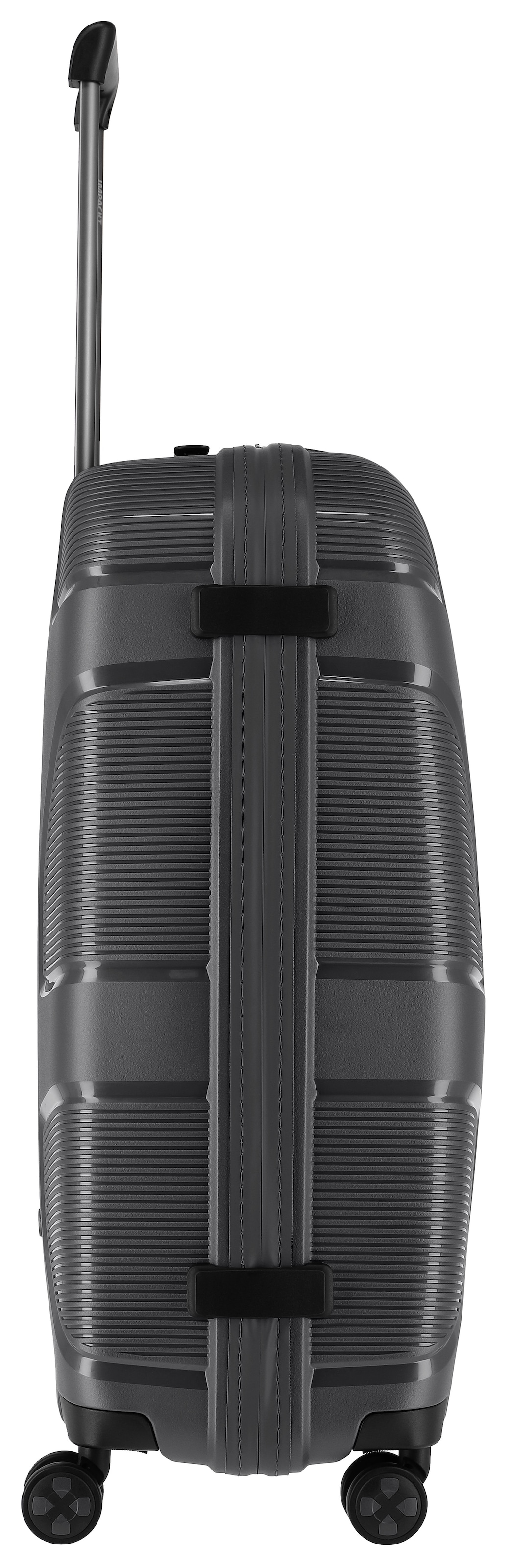 IMPACKT Hartschalen-Trolley »IP1, verschiedene Größen und Farben«, 4 Rollen, Hartschalen-Koffer vegan Koffer Reisegepäck USB-Port TSA Zahlenschloss
