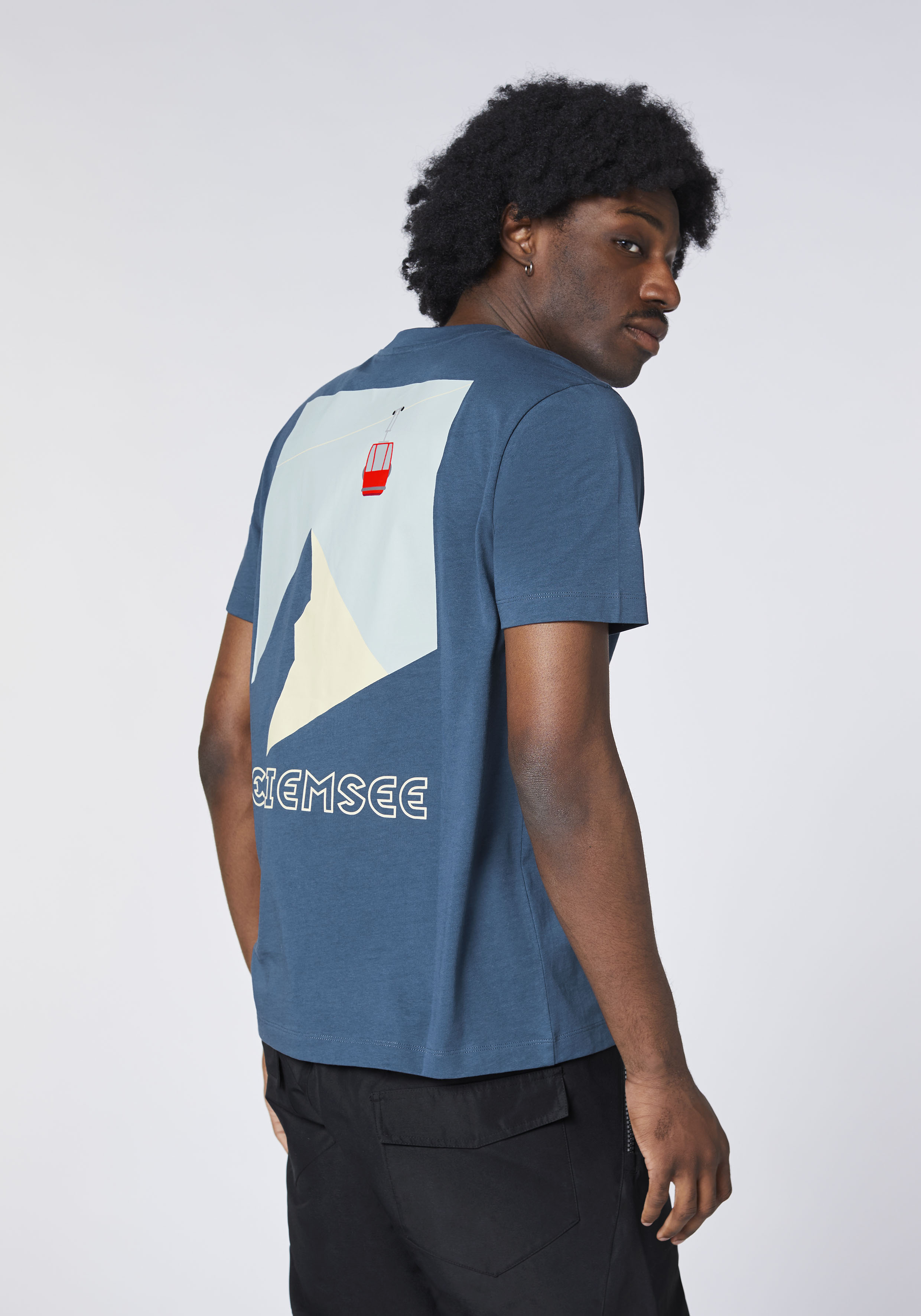 Chiemsee Print-Shirt - mit plakativem Rückenprint