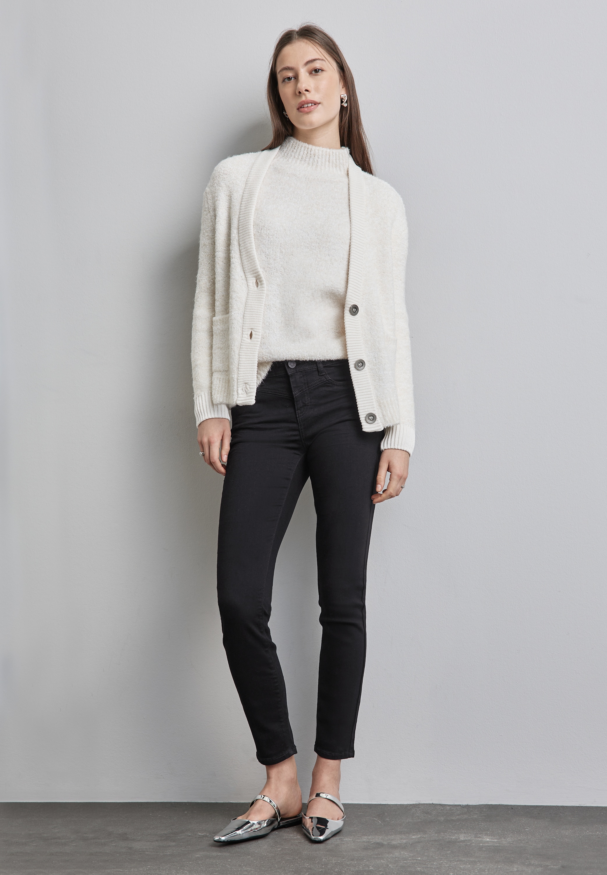 STREET ONE Slim-fit-Jeans »Style YORK«, mit Stretch