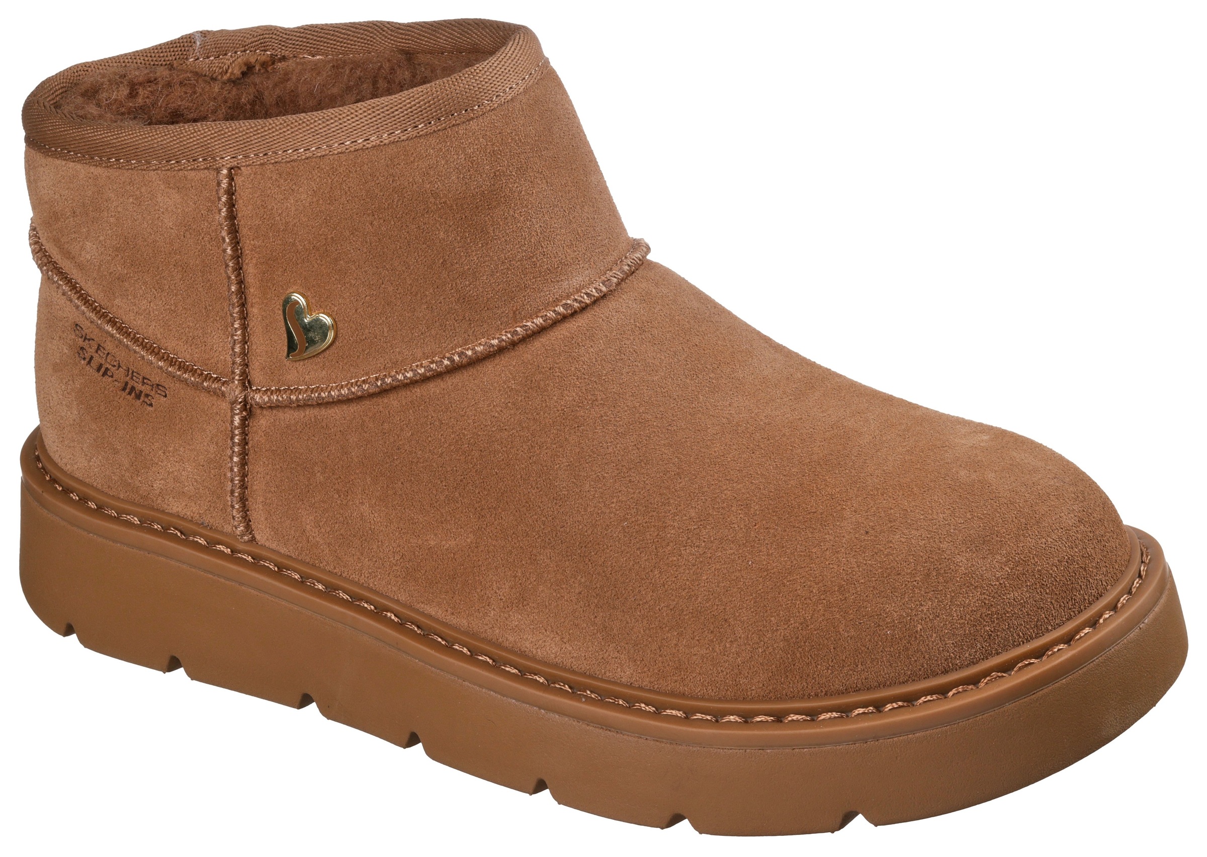 Skechers Winterboots »KEEPSAKES COZY-COZY MINI«  Snowboots, Schlupfstiefel mit Plateausohle