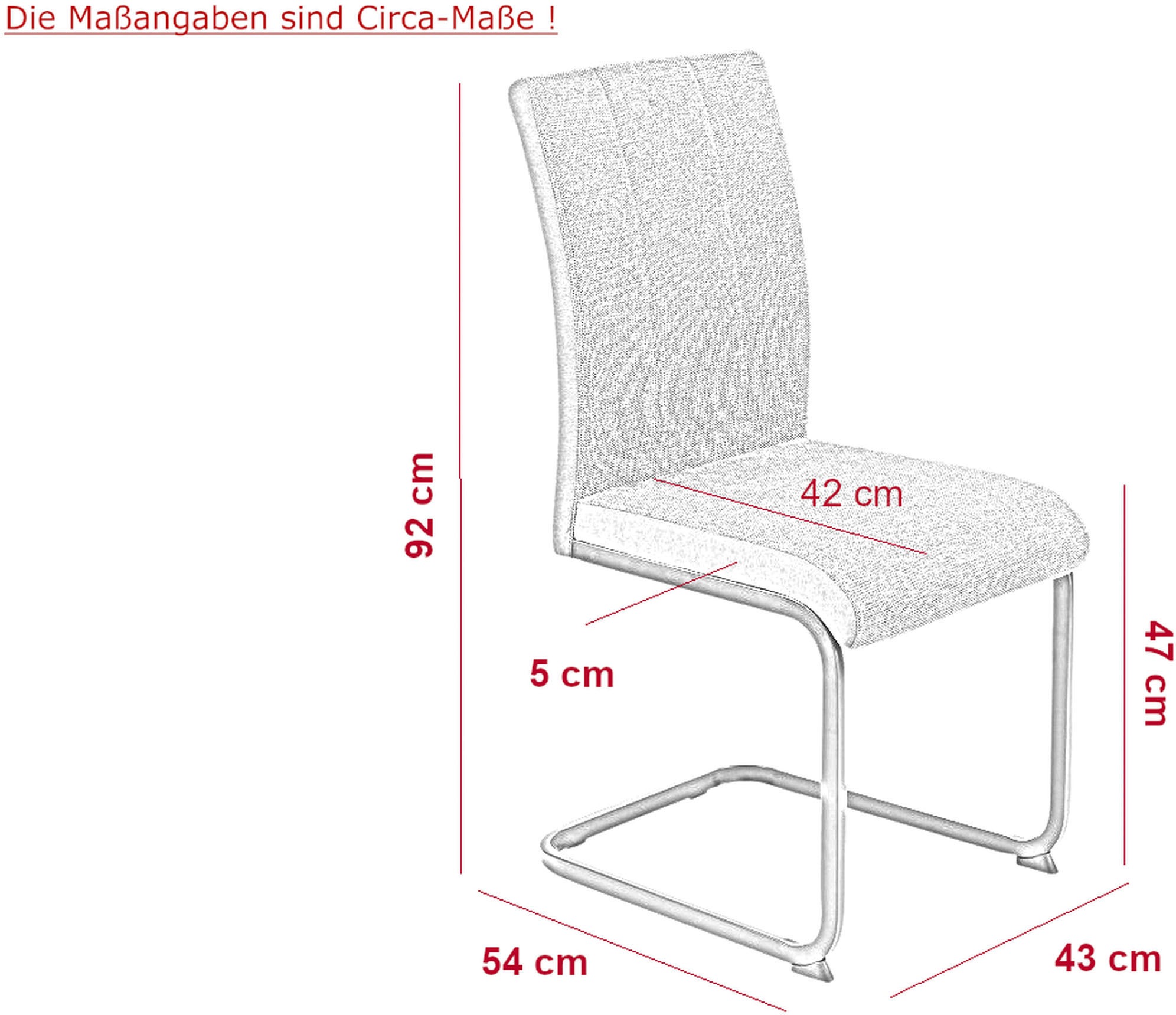 HELA Essgruppe »ODER«, (4 tlg.), Säulentisch 138x80 cm, rechts-links montierbar, Stuhl 140 kg belastbar