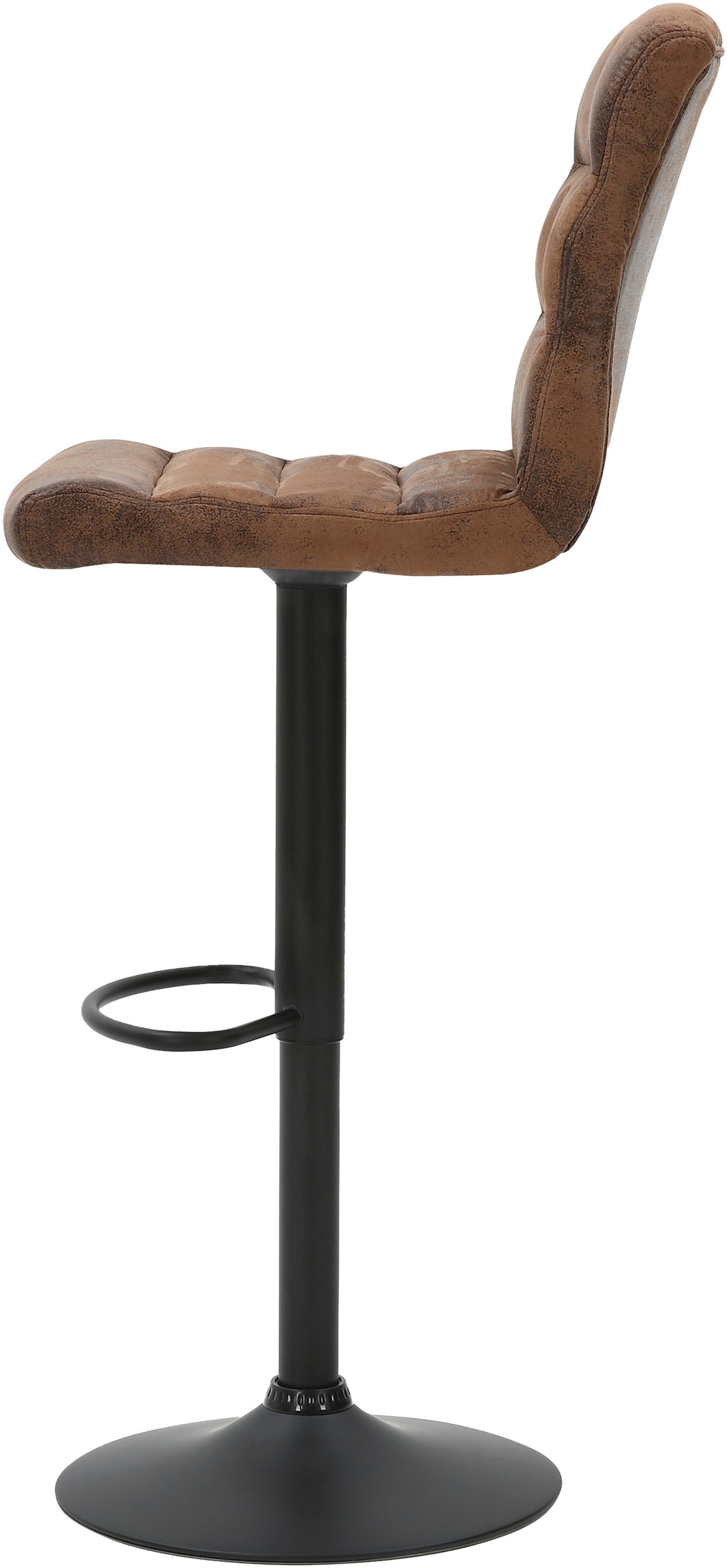 byLIVING Barhocker »PHIL« Bis 110 kg, Drehbar, Gestell Teller, Höhenverstellbar, 360° drehbar