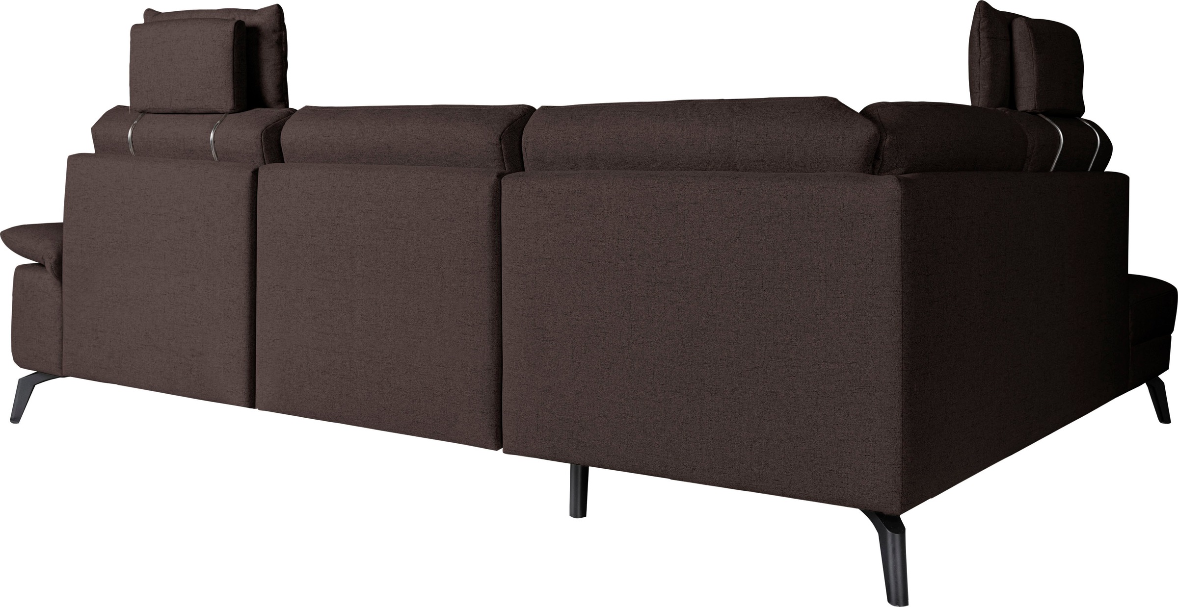 alina Ecksofa, inkl. Kopfstützen, wahlweise mit Relaxfunktion, Breite: 243 cm
