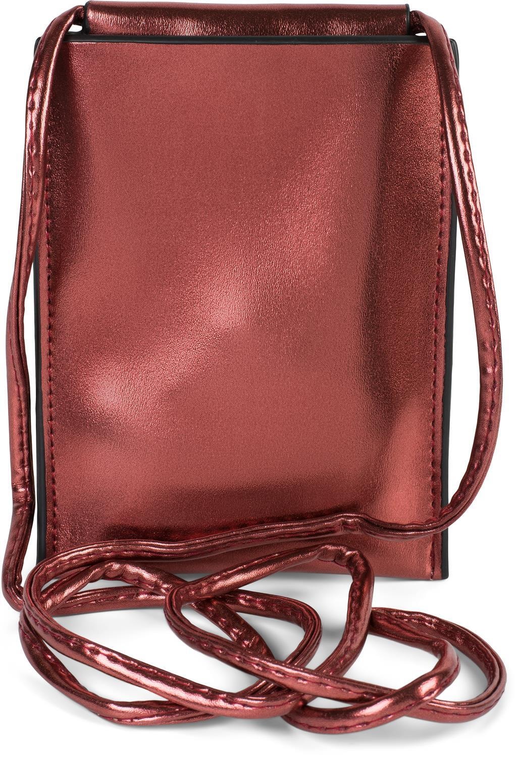styleBREAKER Smartphonetasche "Handy Umhängetasche Metallic"