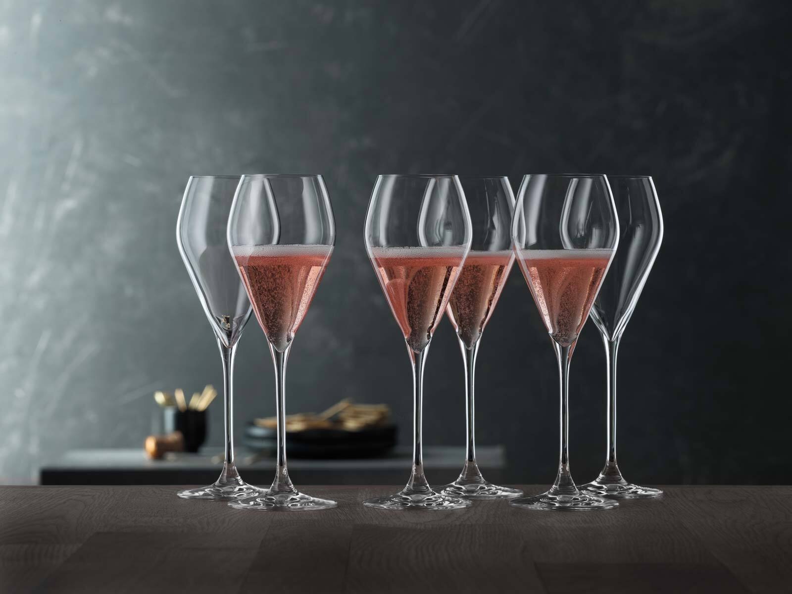 Thumbnail - SPIEGELAU Champagnerglas "Champagnergläser Sparkling Party 230 ml 6er Set transparent" Spülmaschinenfest