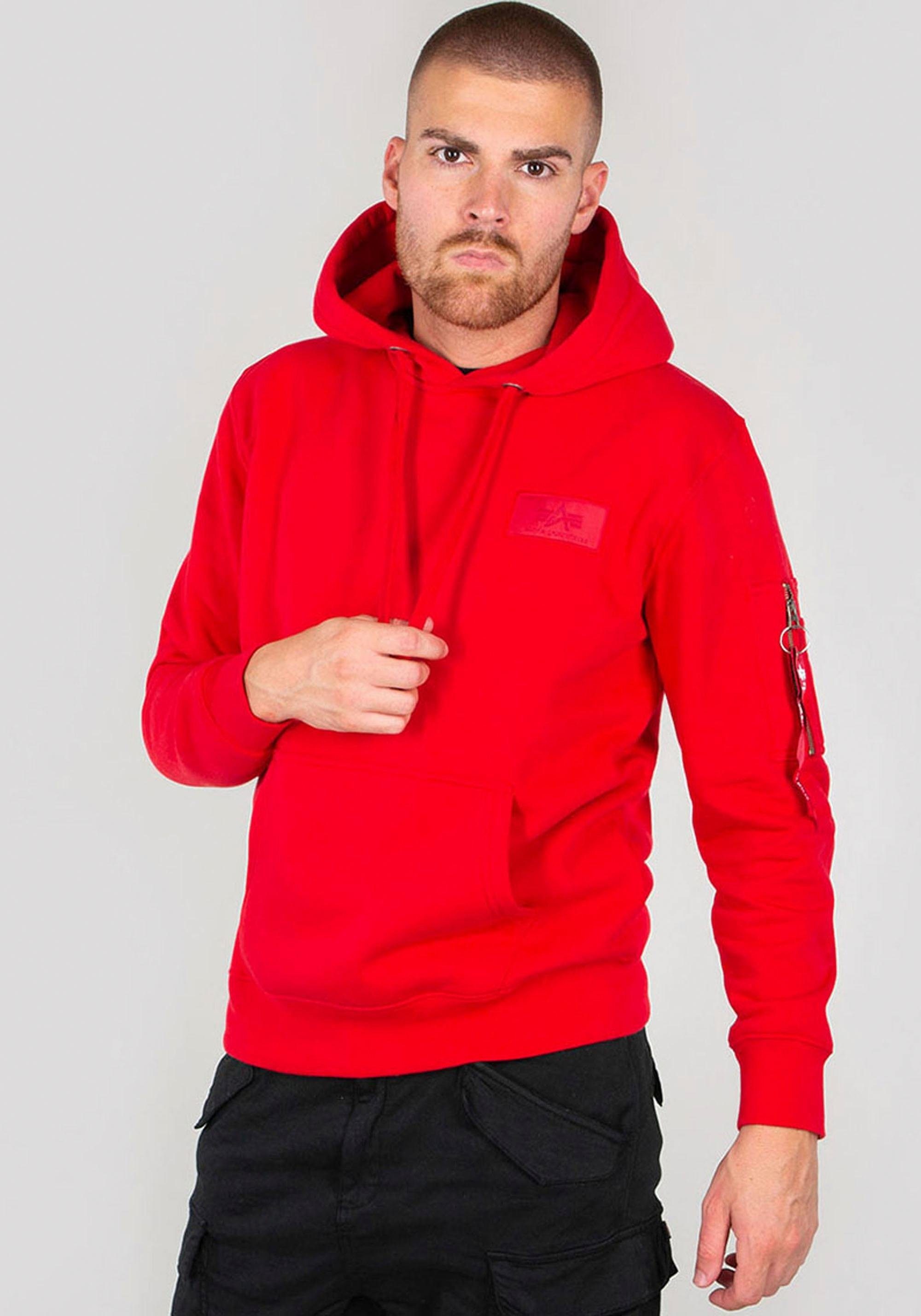 Alpha Industries "BACK PRINT HOODY", Baumwollmischung, regular fit günstig online kaufen
